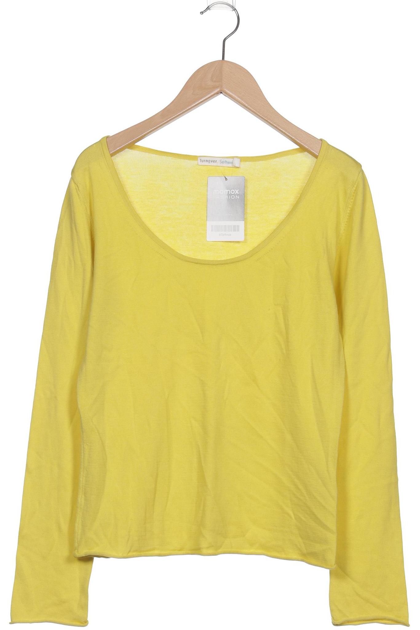 

Turnover Damen Pullover, gelb, Gr. 36