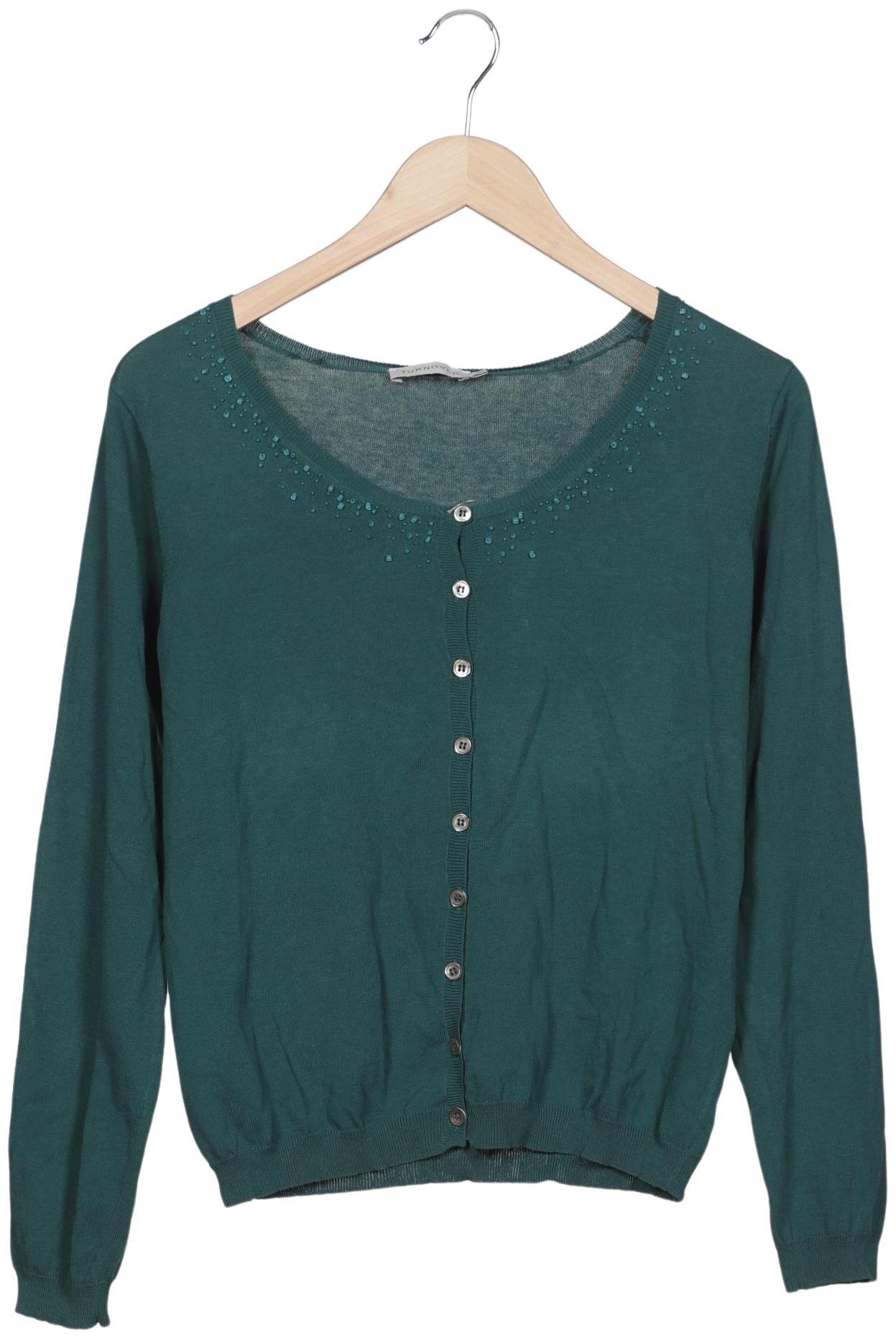 

Turnover Damen Strickjacke, grün, Gr. 42
