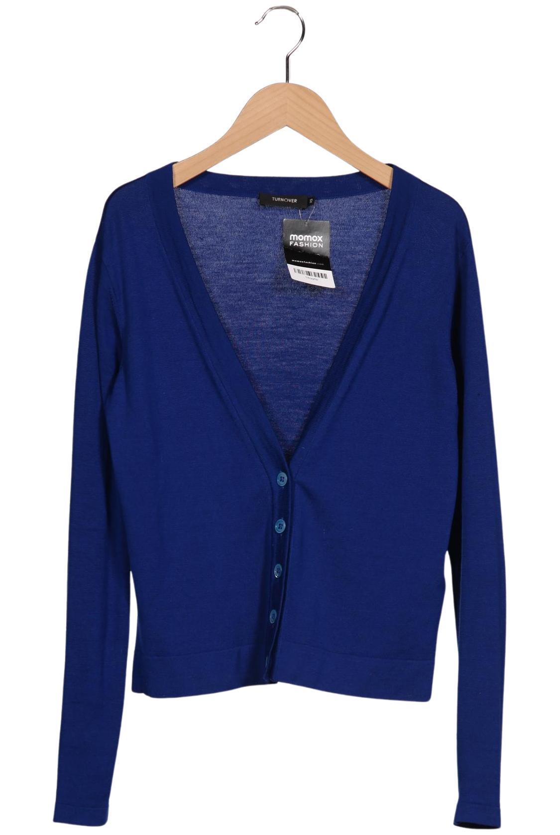 

Turnover Damen Strickjacke, blau, Gr. 34