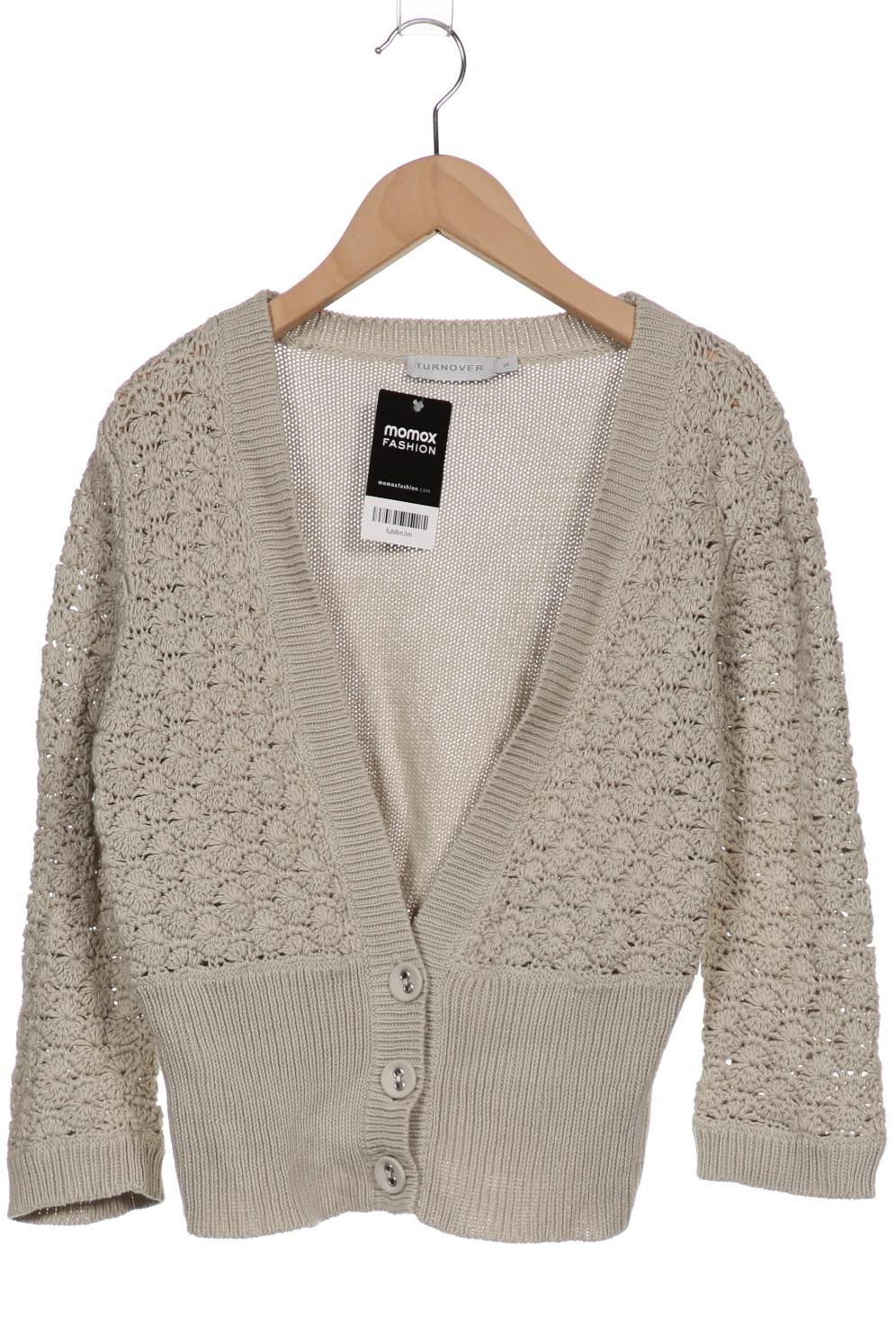 

Turnover Damen Strickjacke, grau, Gr. 36