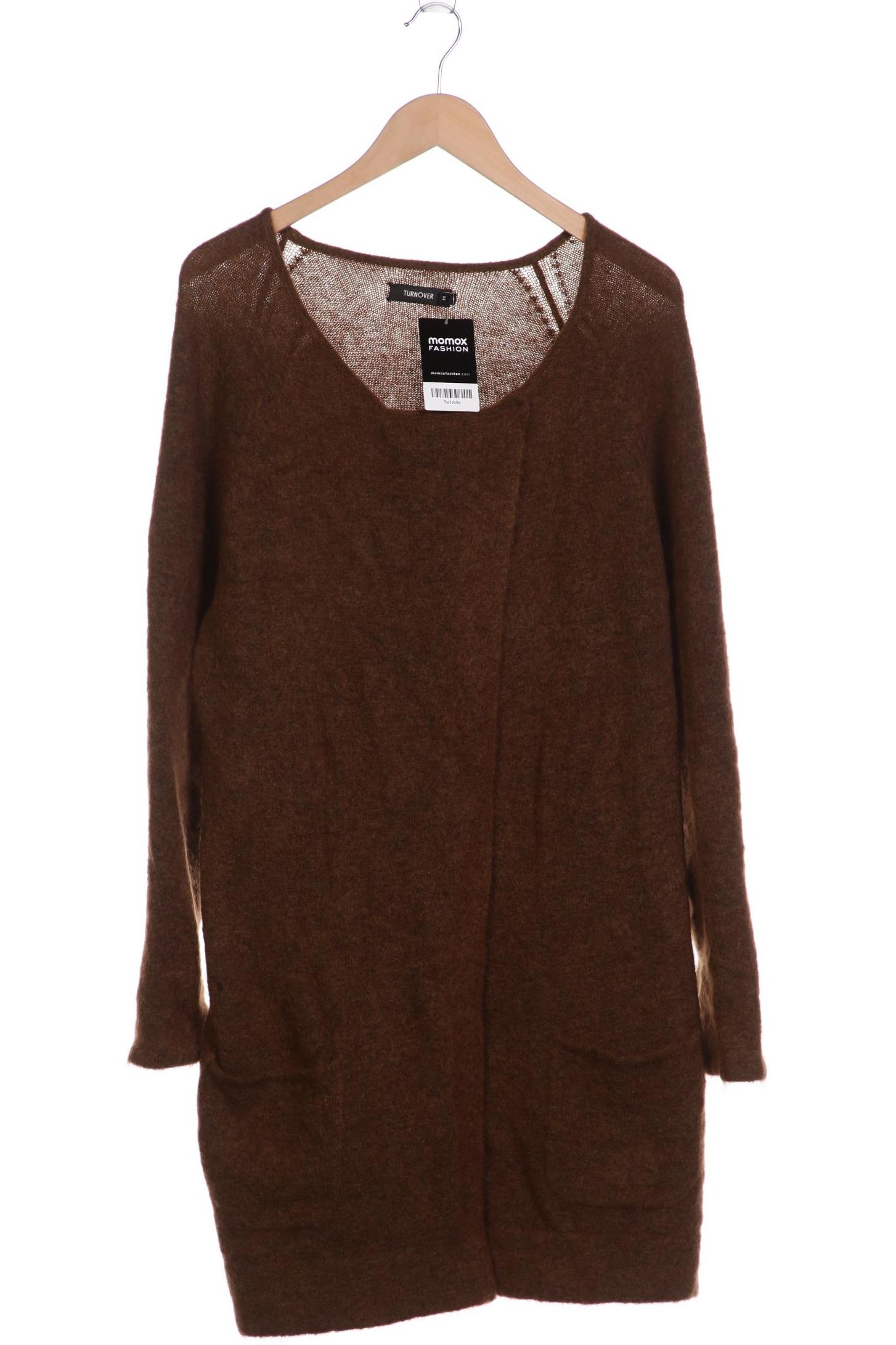 

TURNOVER Damen Strickjacke, braun