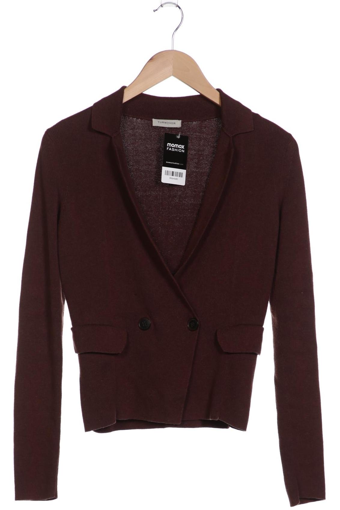 

Turnover Damen Strickjacke, braun, Gr. 36