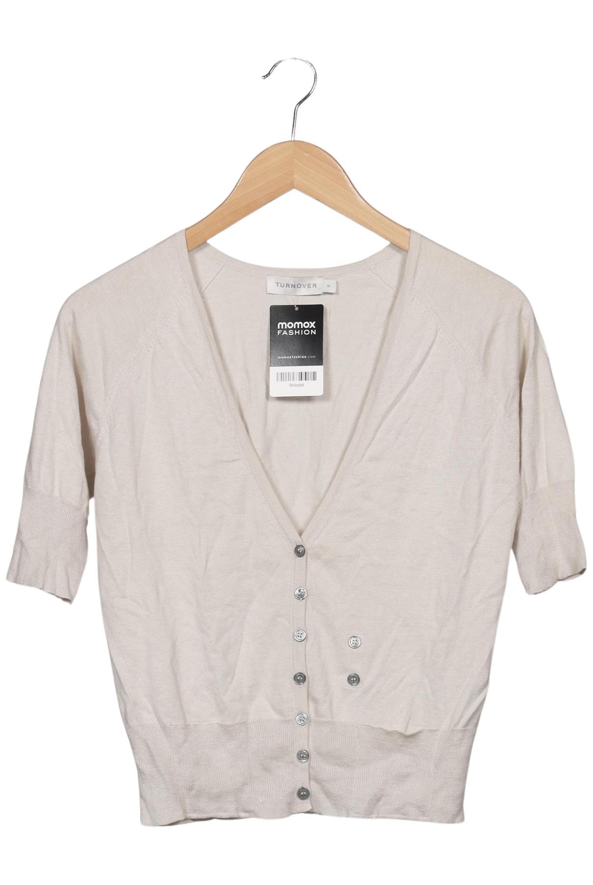 

Turnover Damen Strickjacke, beige, Gr. 36