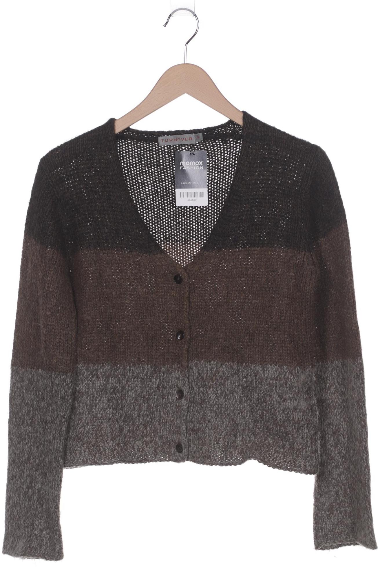 

Turnover Damen Strickjacke, braun, Gr. 38