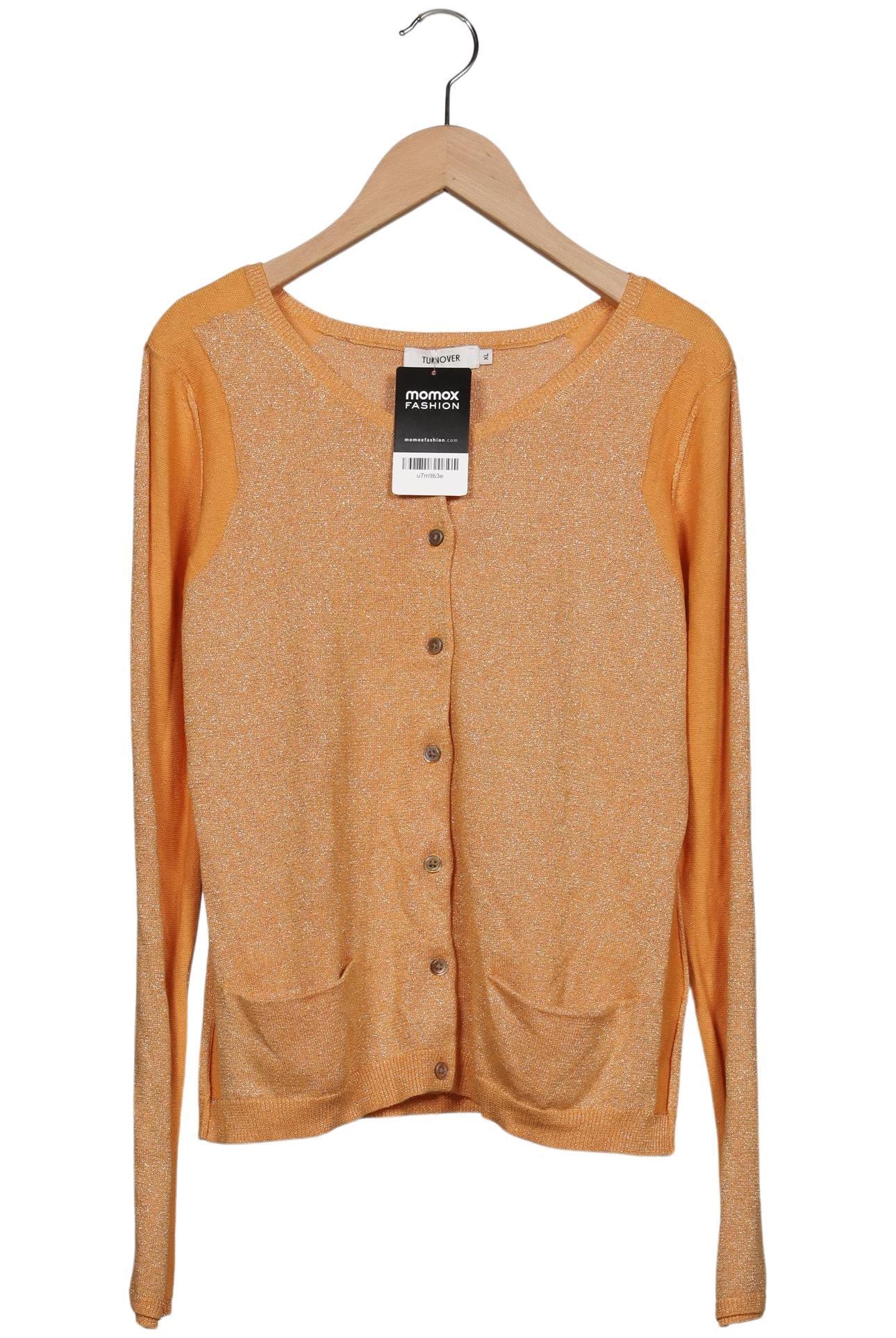 

Turnover Damen Strickjacke, orange, Gr. 44