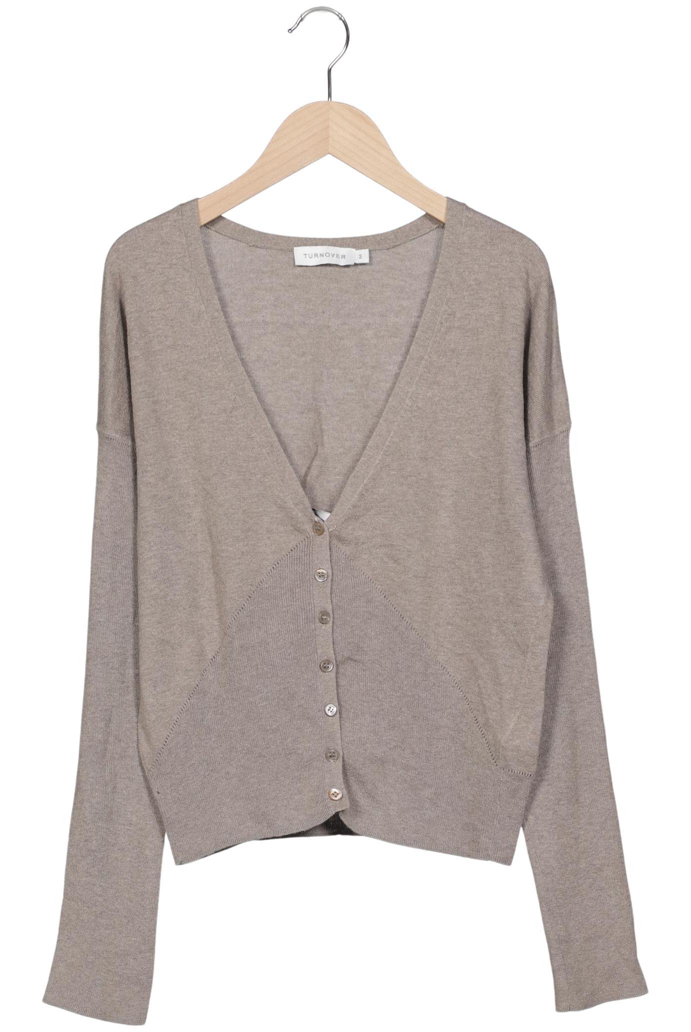 

Turnover Damen Strickjacke, beige, Gr. 38