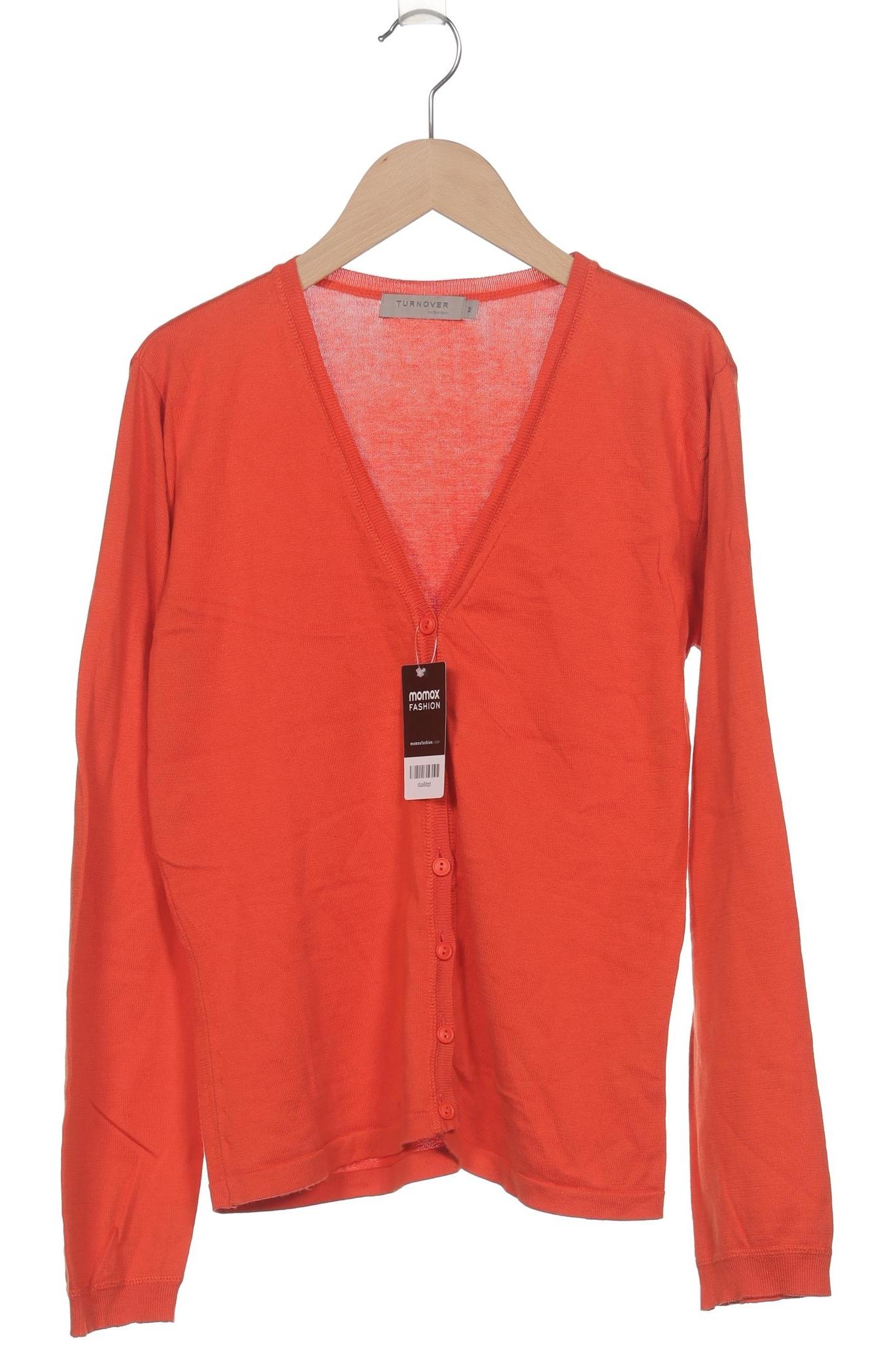 

Turnover Damen Strickjacke, orange, Gr. 38