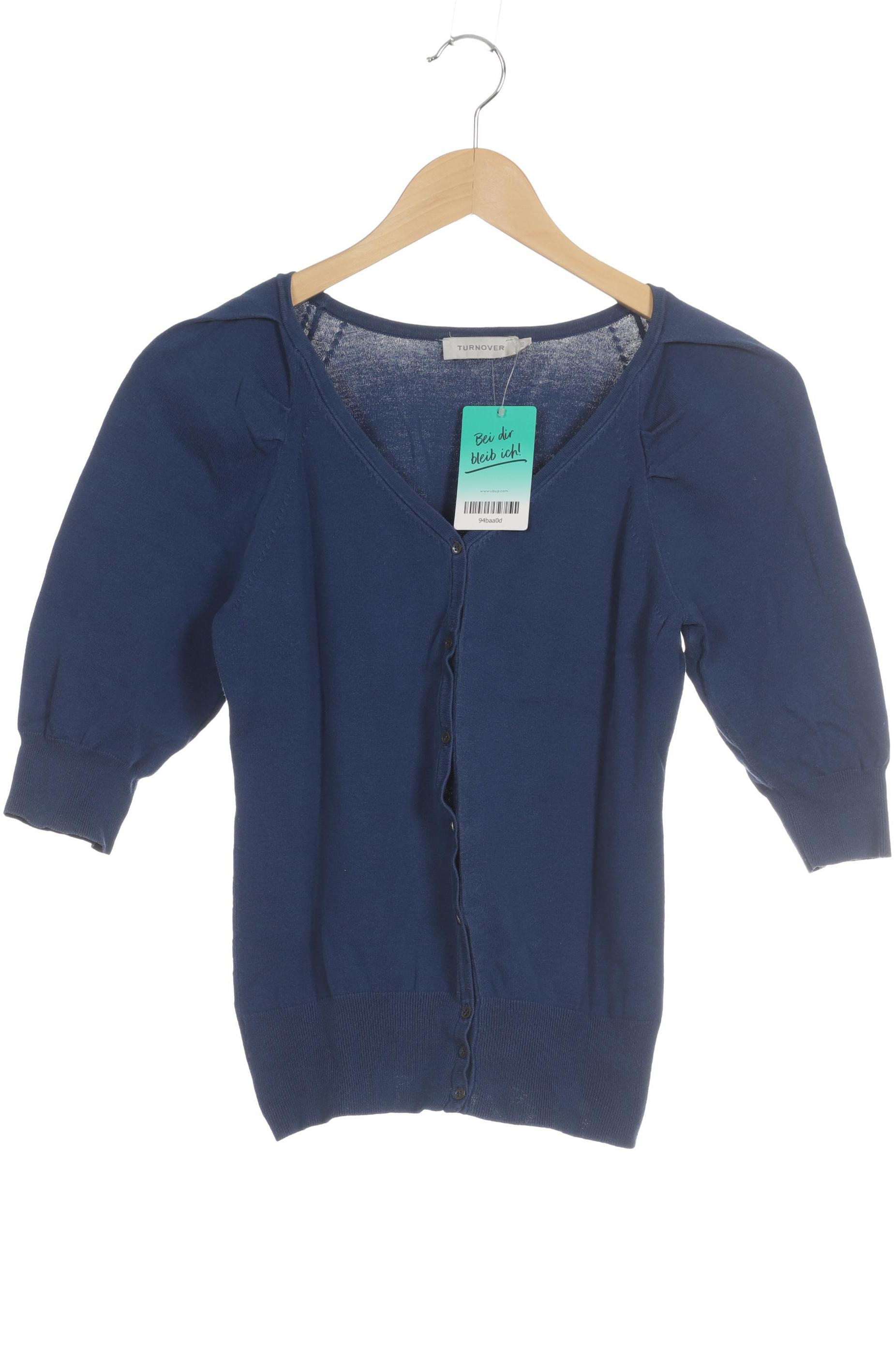 

Turnover Damen Strickjacke, blau, Gr. 34