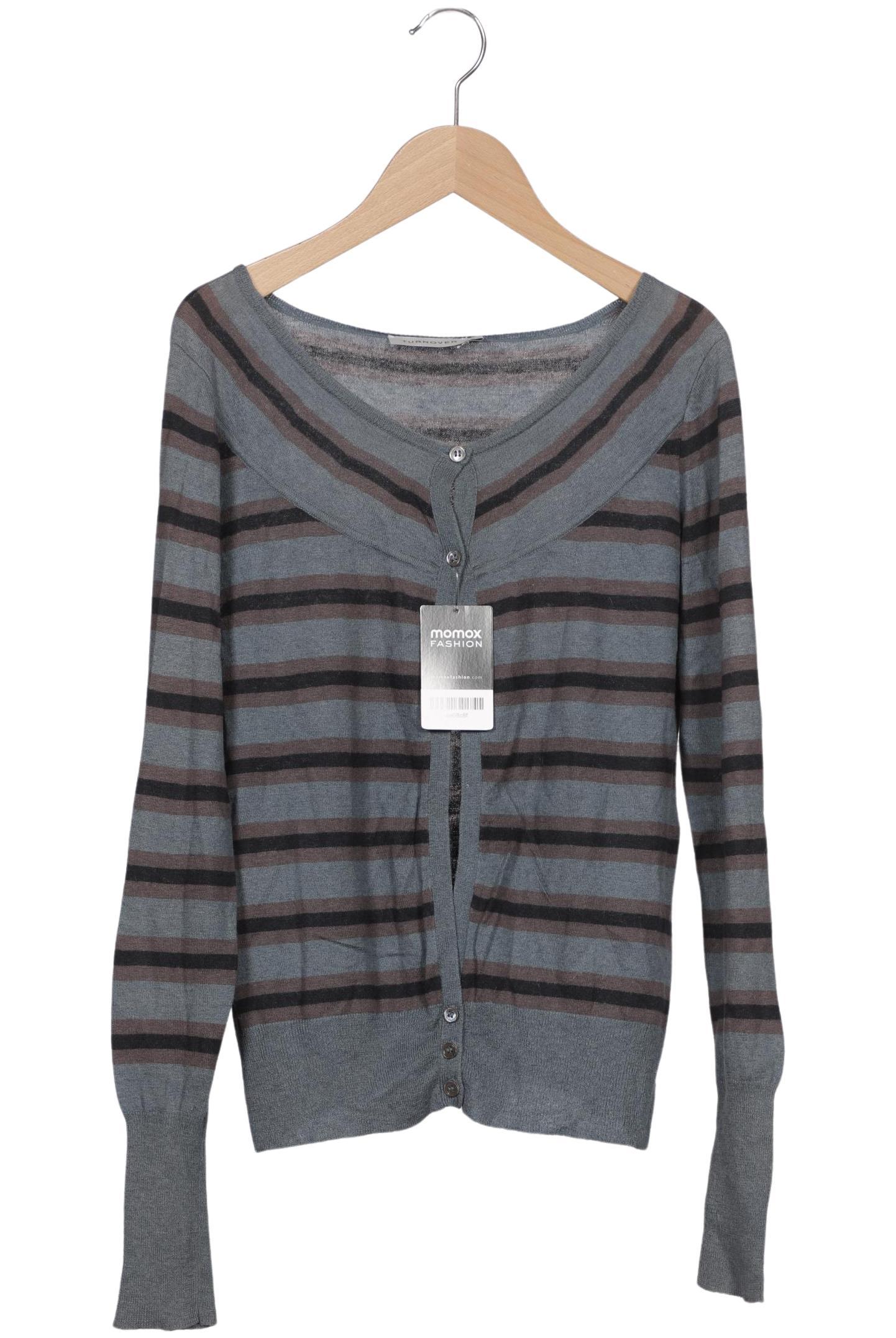

Turnover Damen Strickjacke, mehrfarbig, Gr. 36