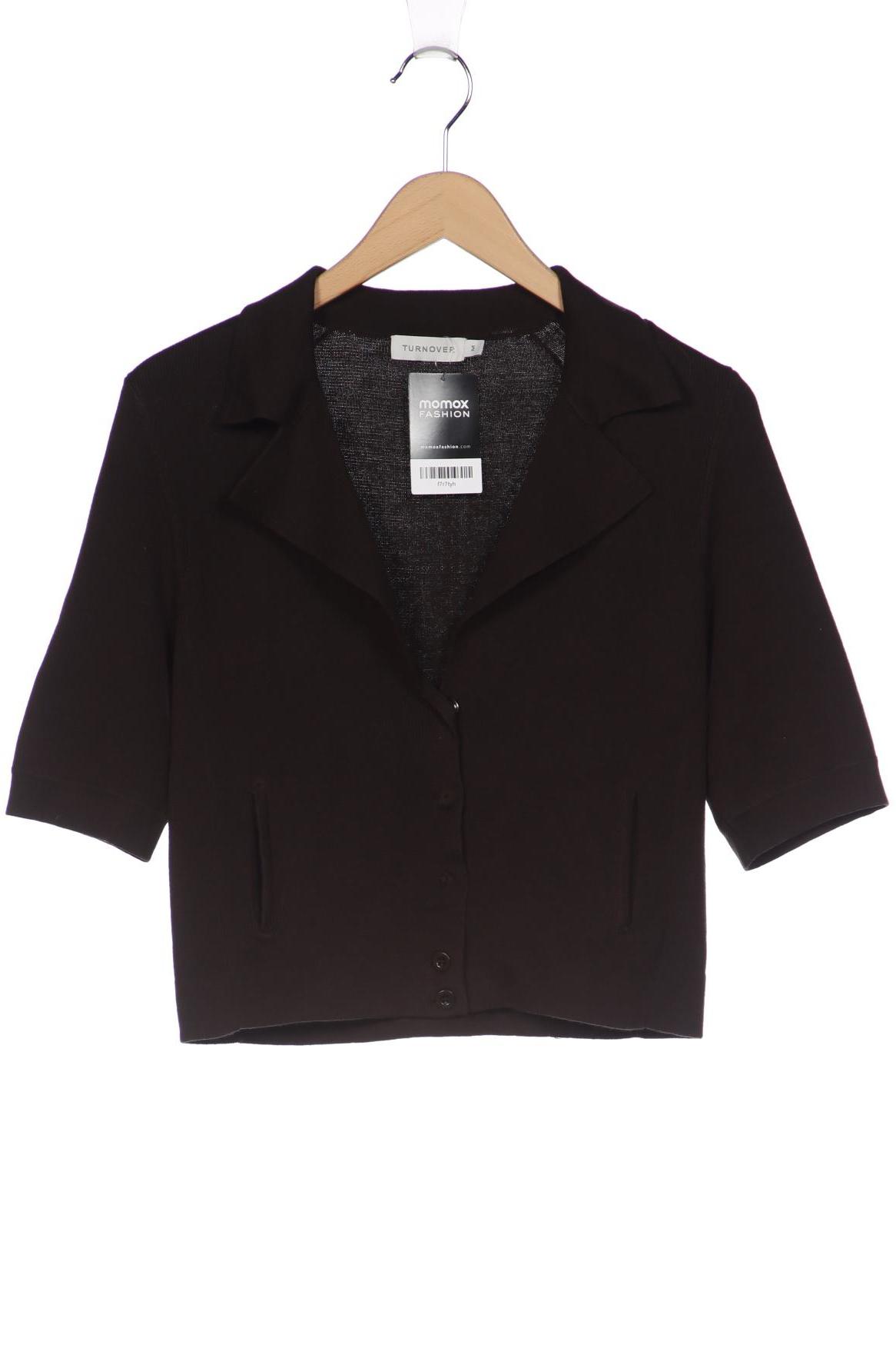 

Turnover Damen Strickjacke, braun, Gr. 38