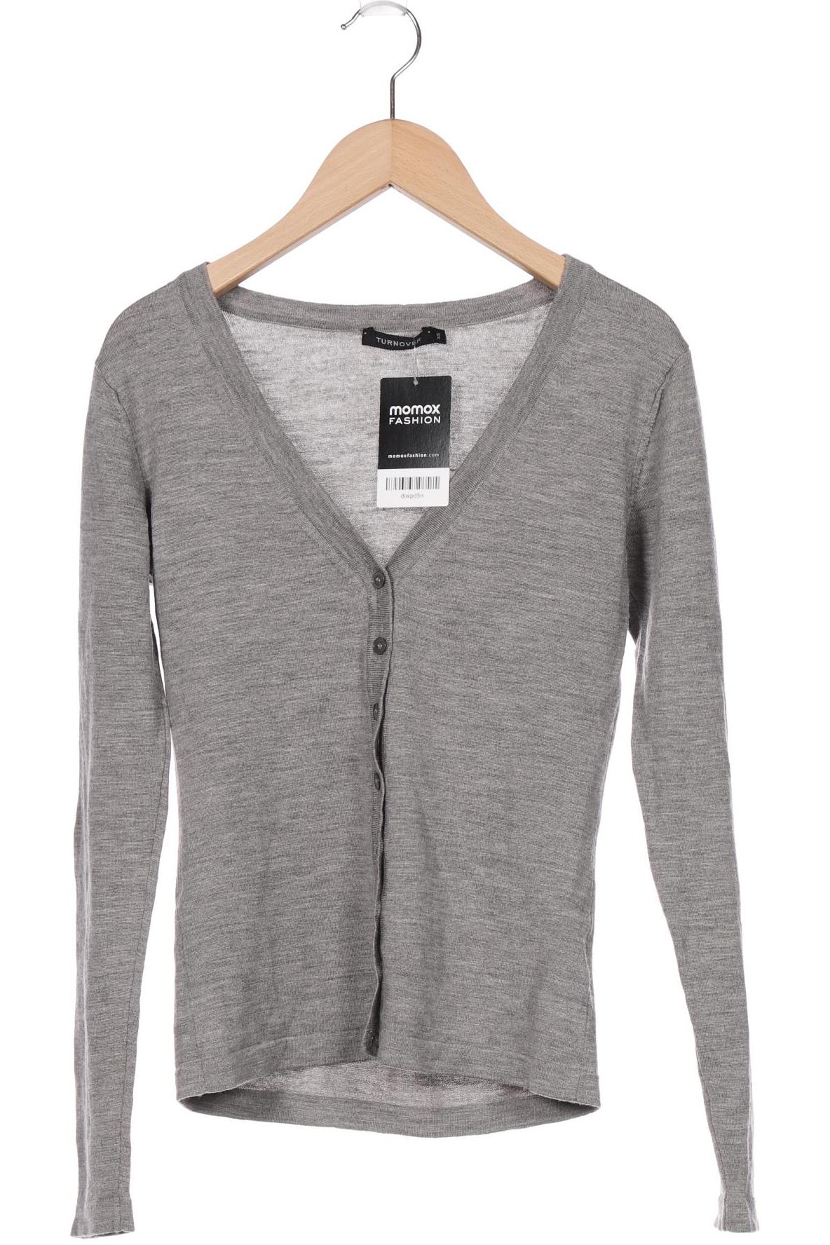 

TURNOVER Damen Strickjacke, grau