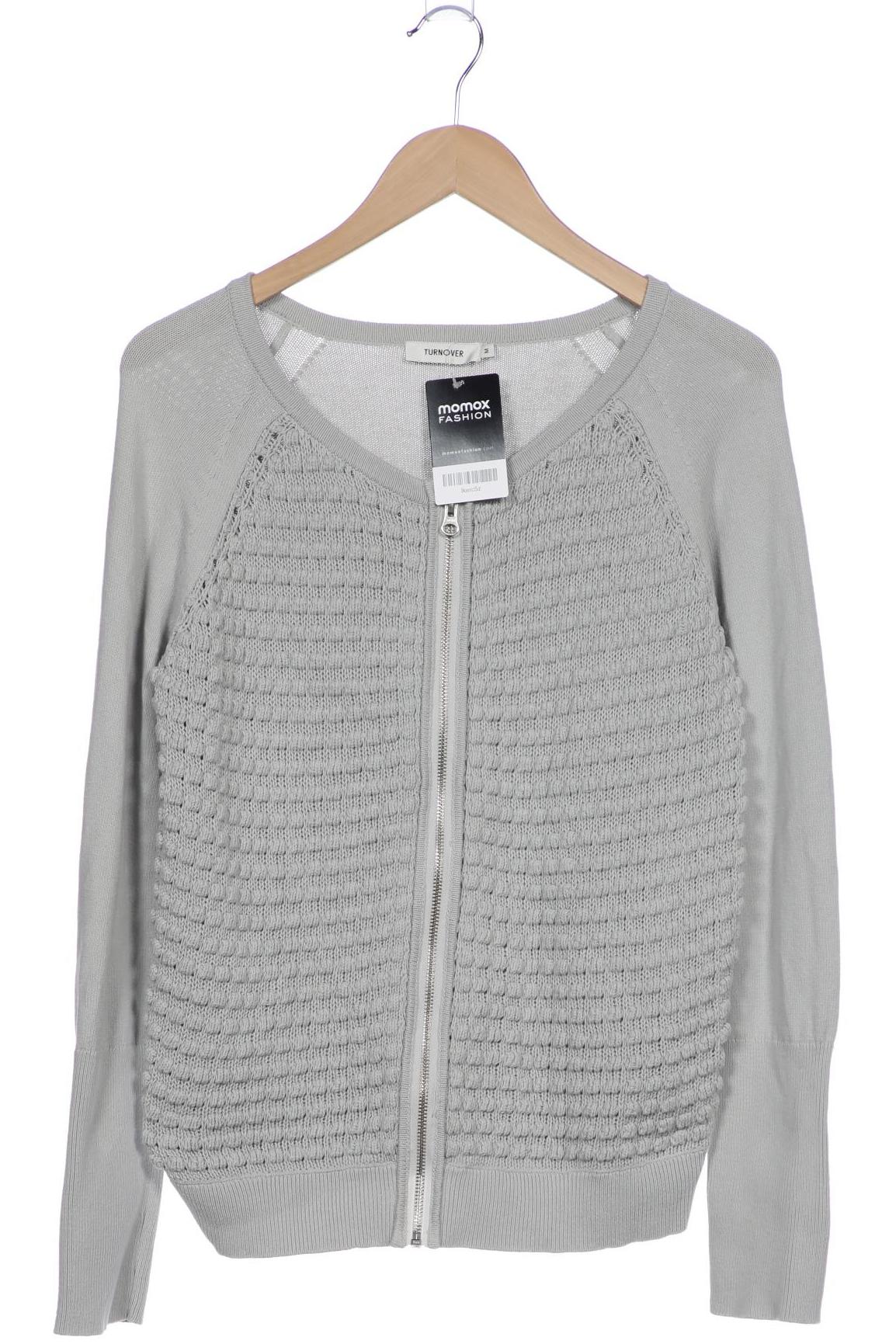 

Turnover Damen Strickjacke, grau, Gr. 38