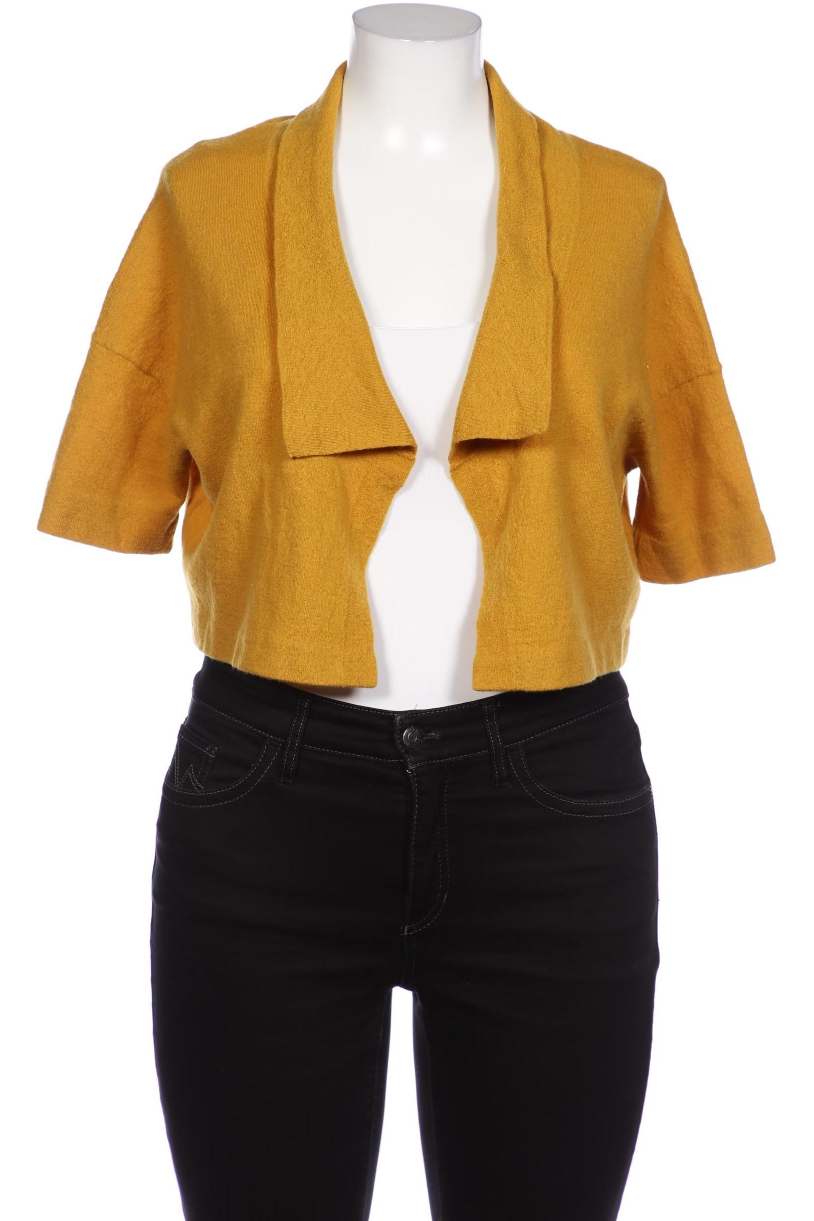

Turnover Damen Strickjacke, gelb, Gr. 44