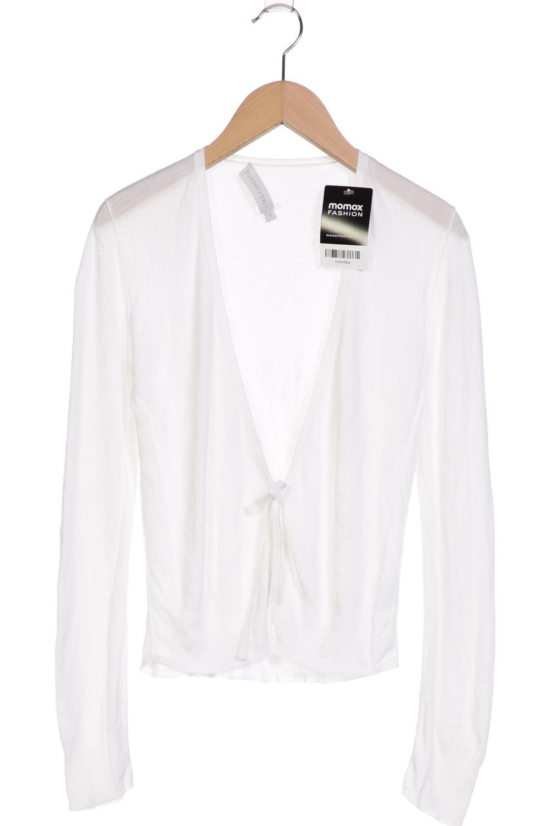 

Turnover Damen Strickjacke, weiß, Gr. 36