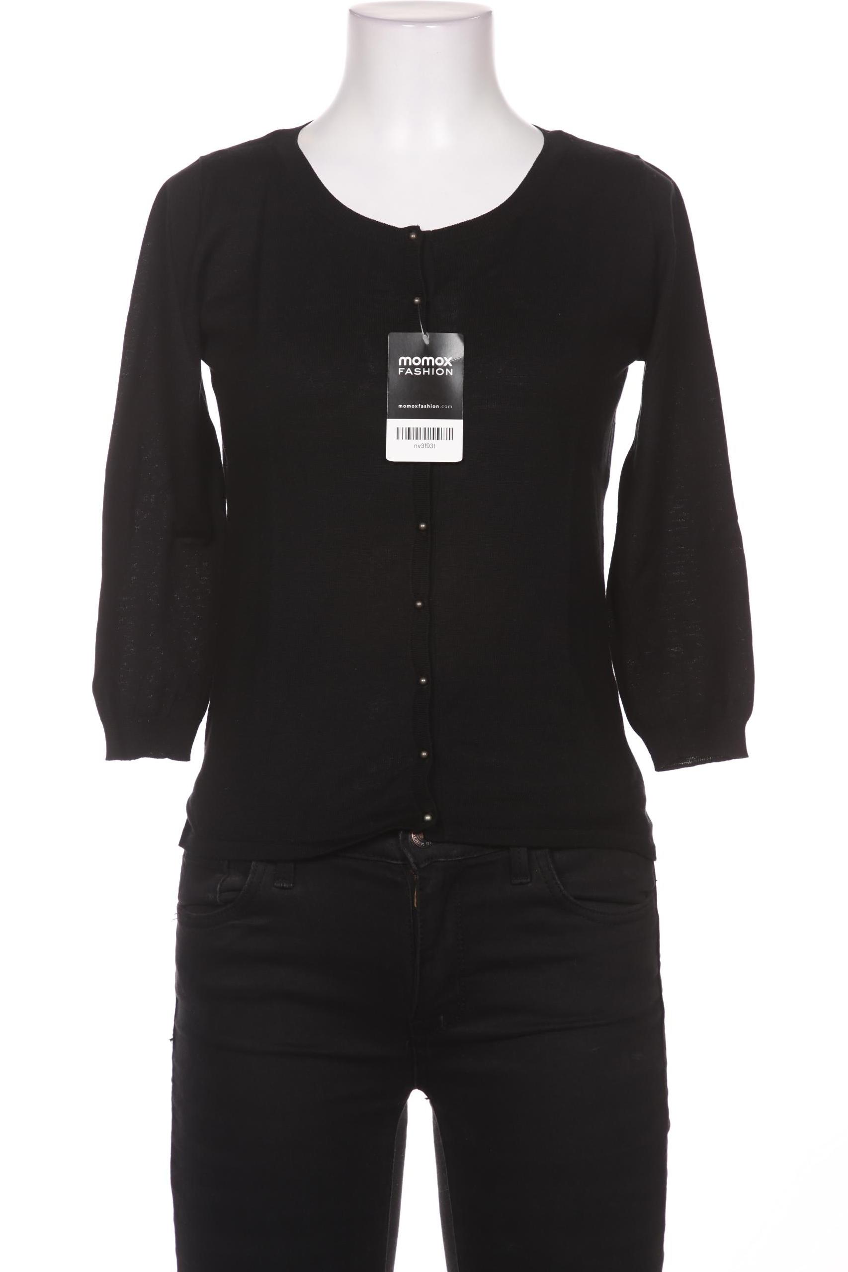 

Turnover Damen Strickjacke, schwarz, Gr. 36