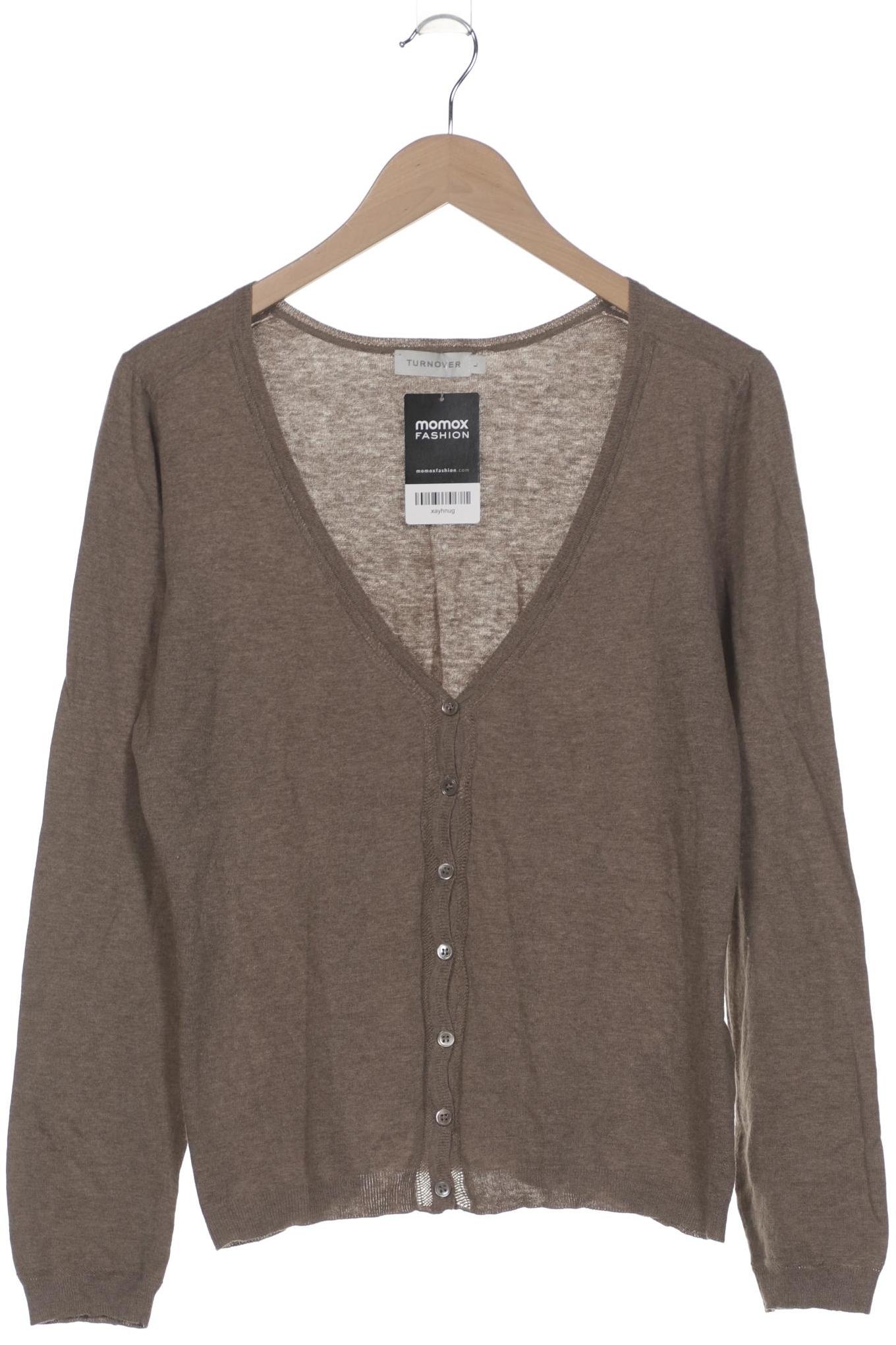 

Turnover Damen Strickjacke, braun, Gr. 42