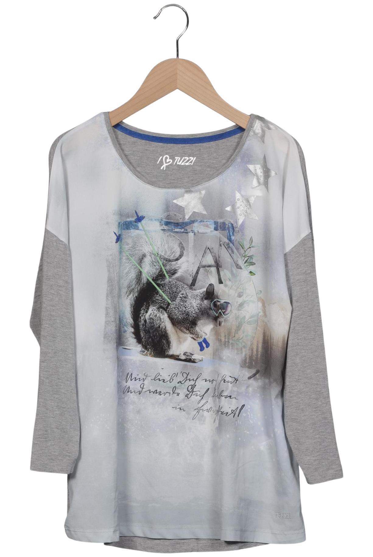 

Tuzzi Damen Langarmshirt, grau, Gr. 38