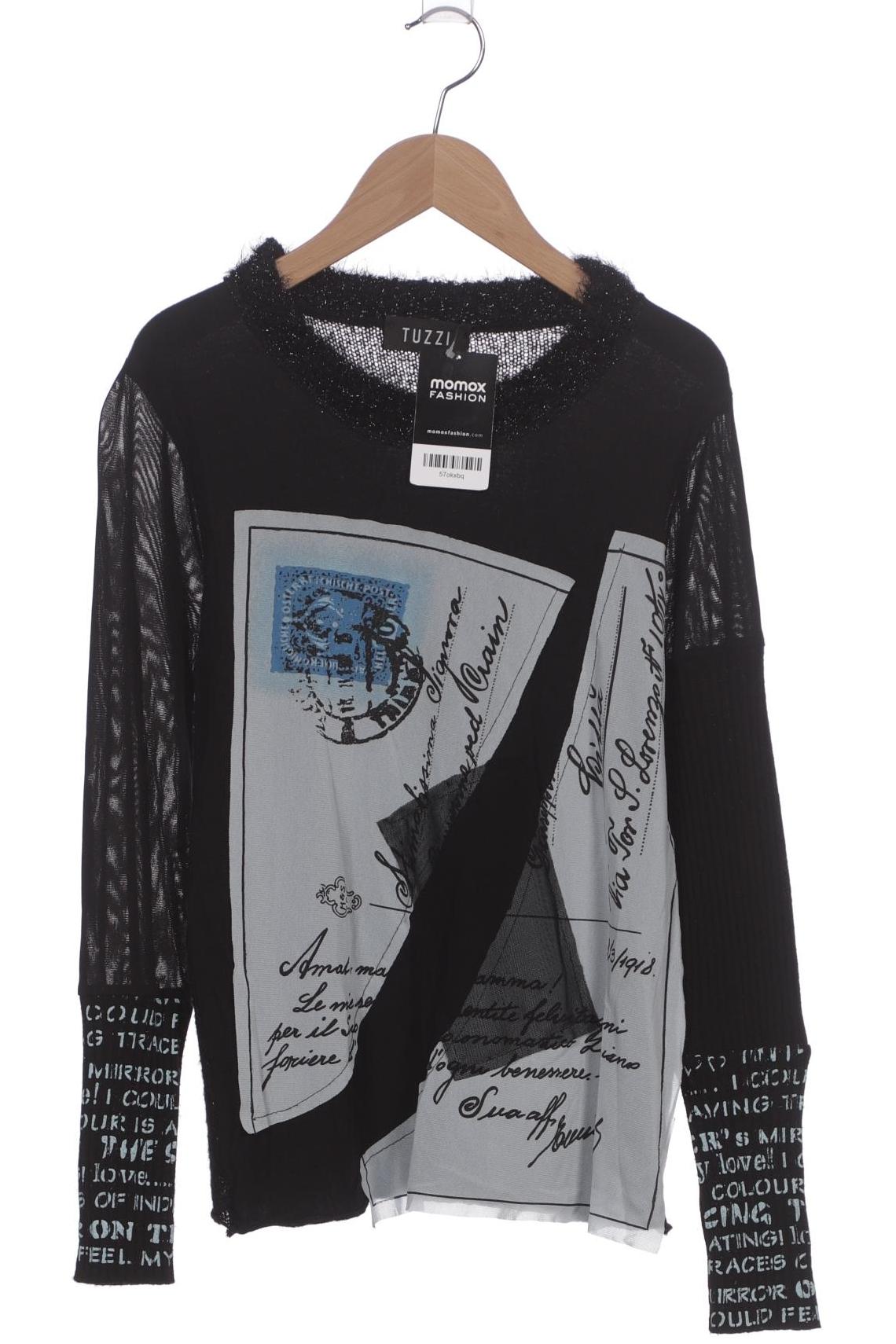 

Tuzzi Damen Langarmshirt, schwarz, Gr. 40