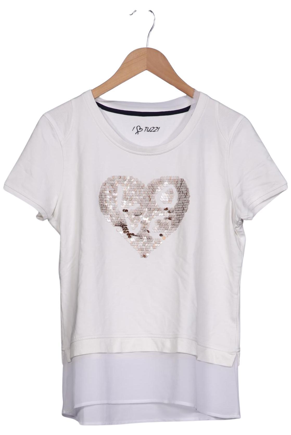 

Tuzzi Damen T-Shirt, weiß, Gr. 40