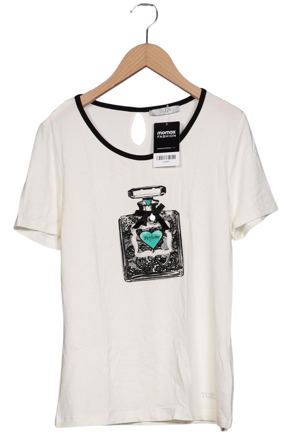 

Tuzzi Damen T-Shirt, cremeweiß, Gr. 36