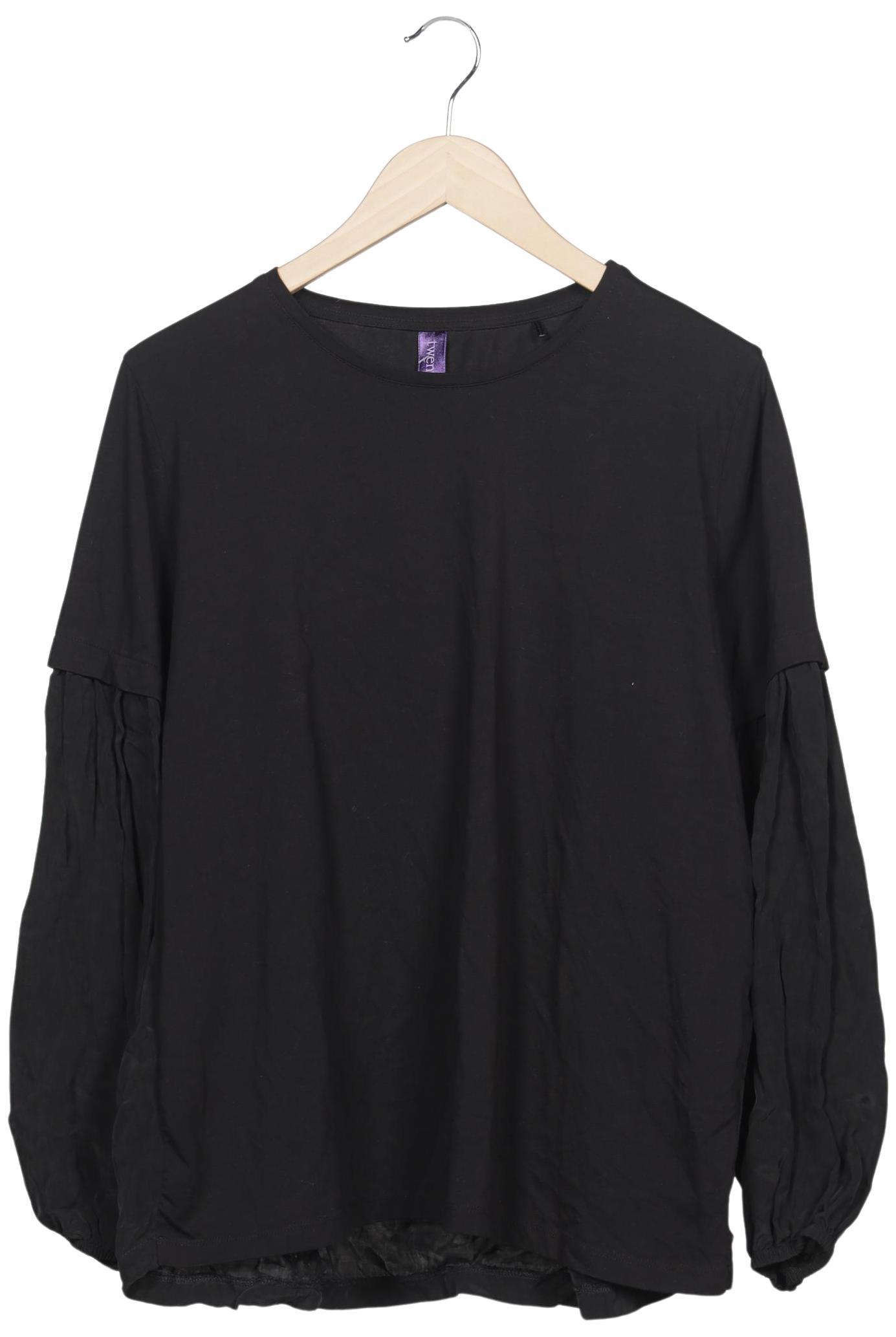 

twenty six peers Damen Langarmshirt, schwarz, Gr. 46