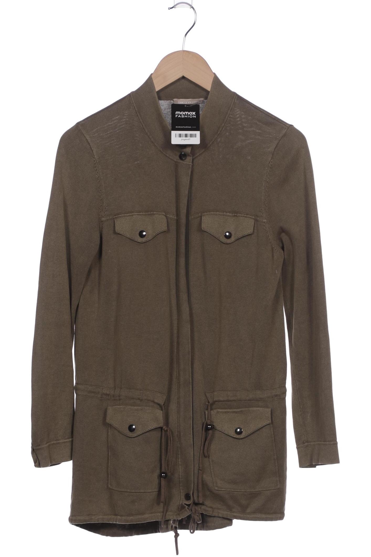 

twenty six peers Damen Strickjacke, grün, Gr. 38