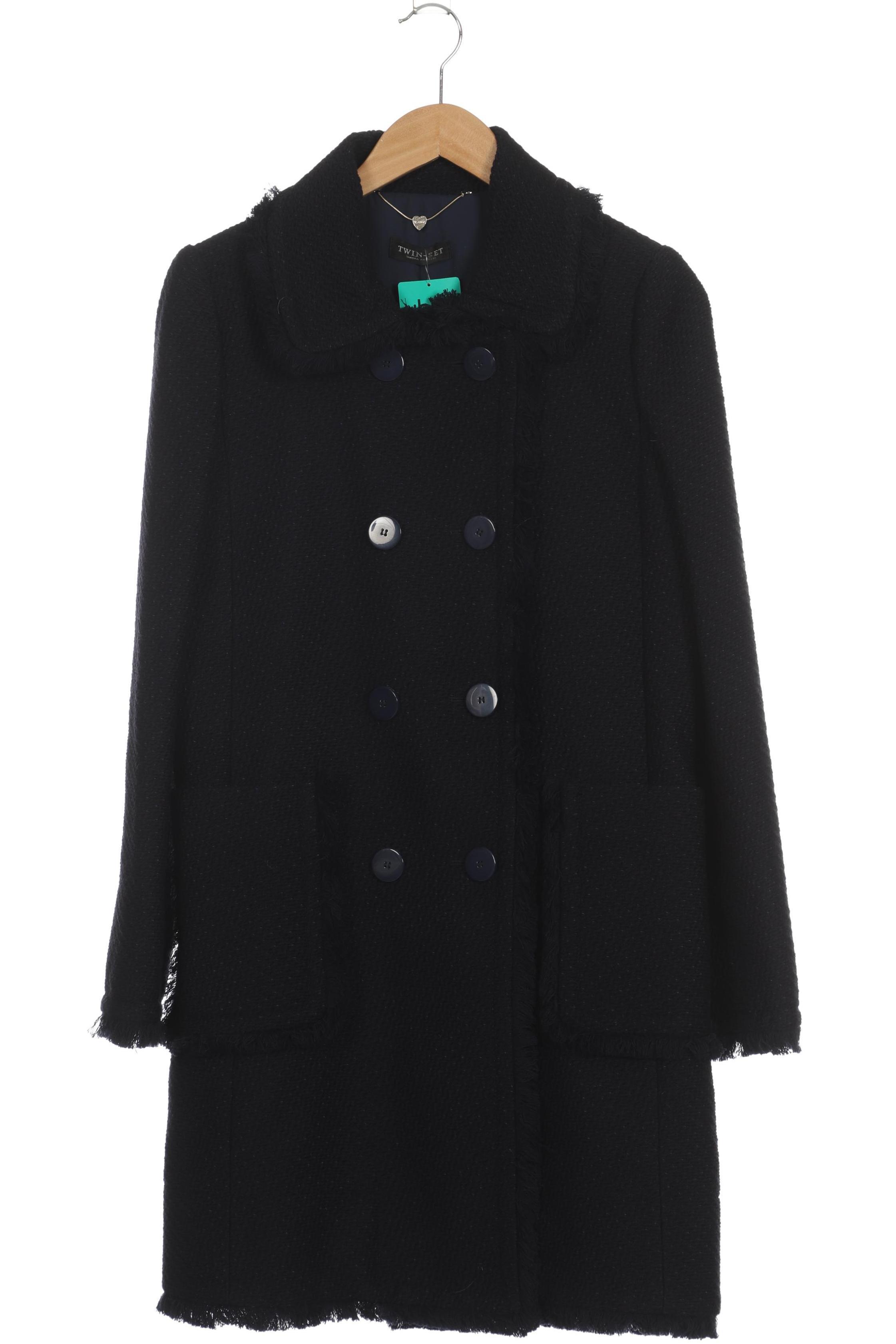 

Twinset Damen Mantel, blau, Gr.