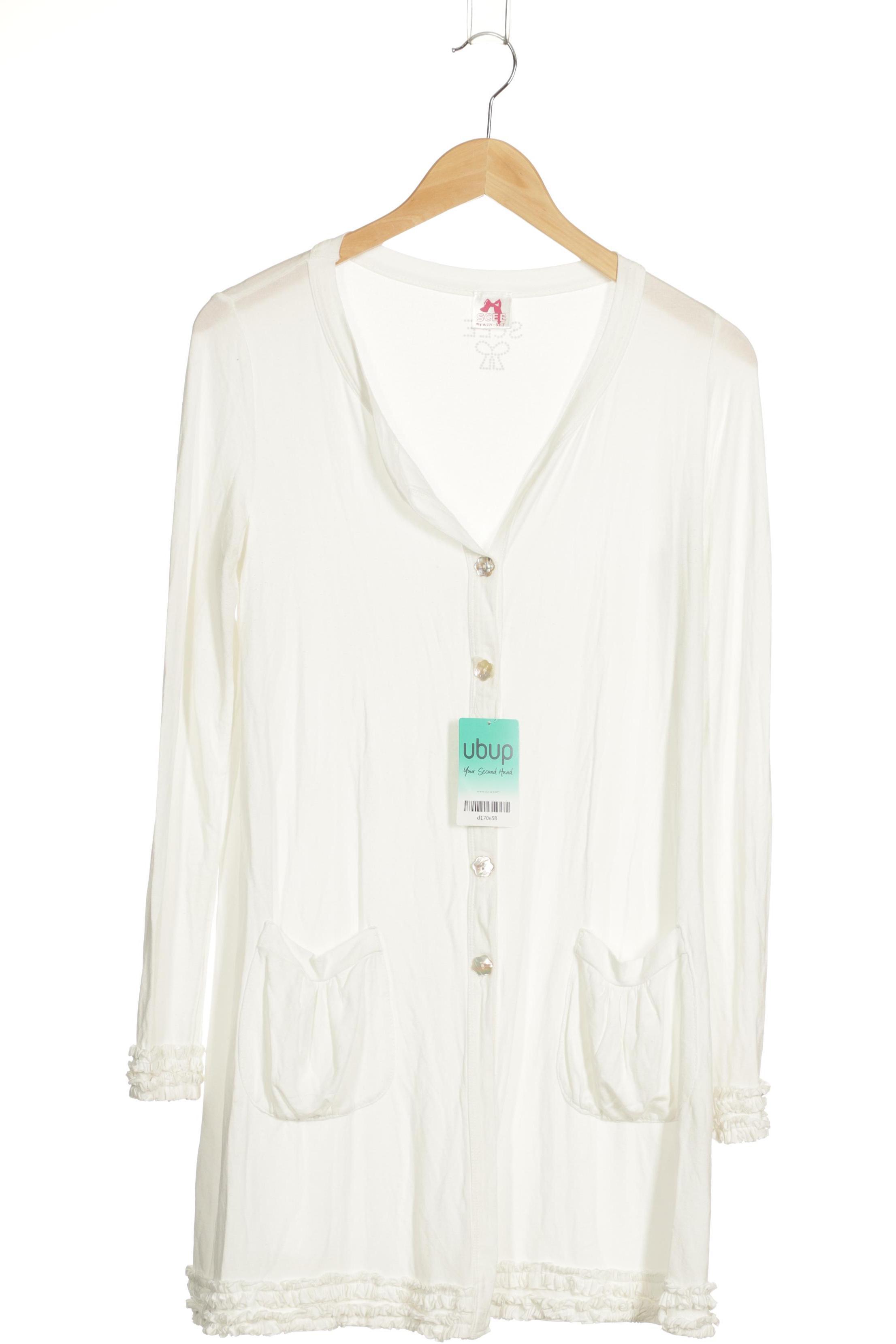 

Twinset Damen Strickjacke, weiß, Gr.