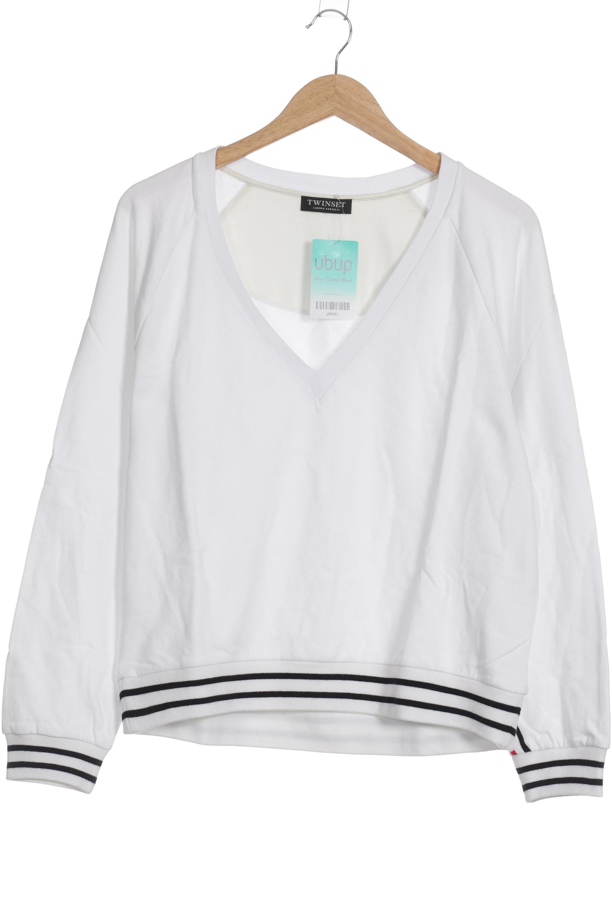 

Twinset Damen Sweatshirt, weiß, Gr.