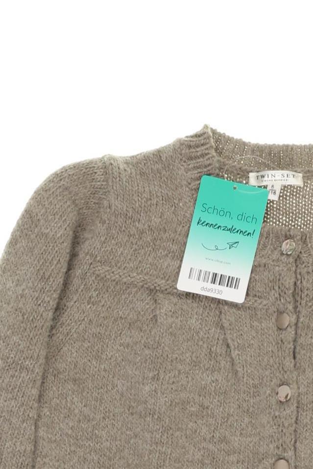 Thumbnail - Twinset Mädchen Strickjacke, grau, Gr. 116