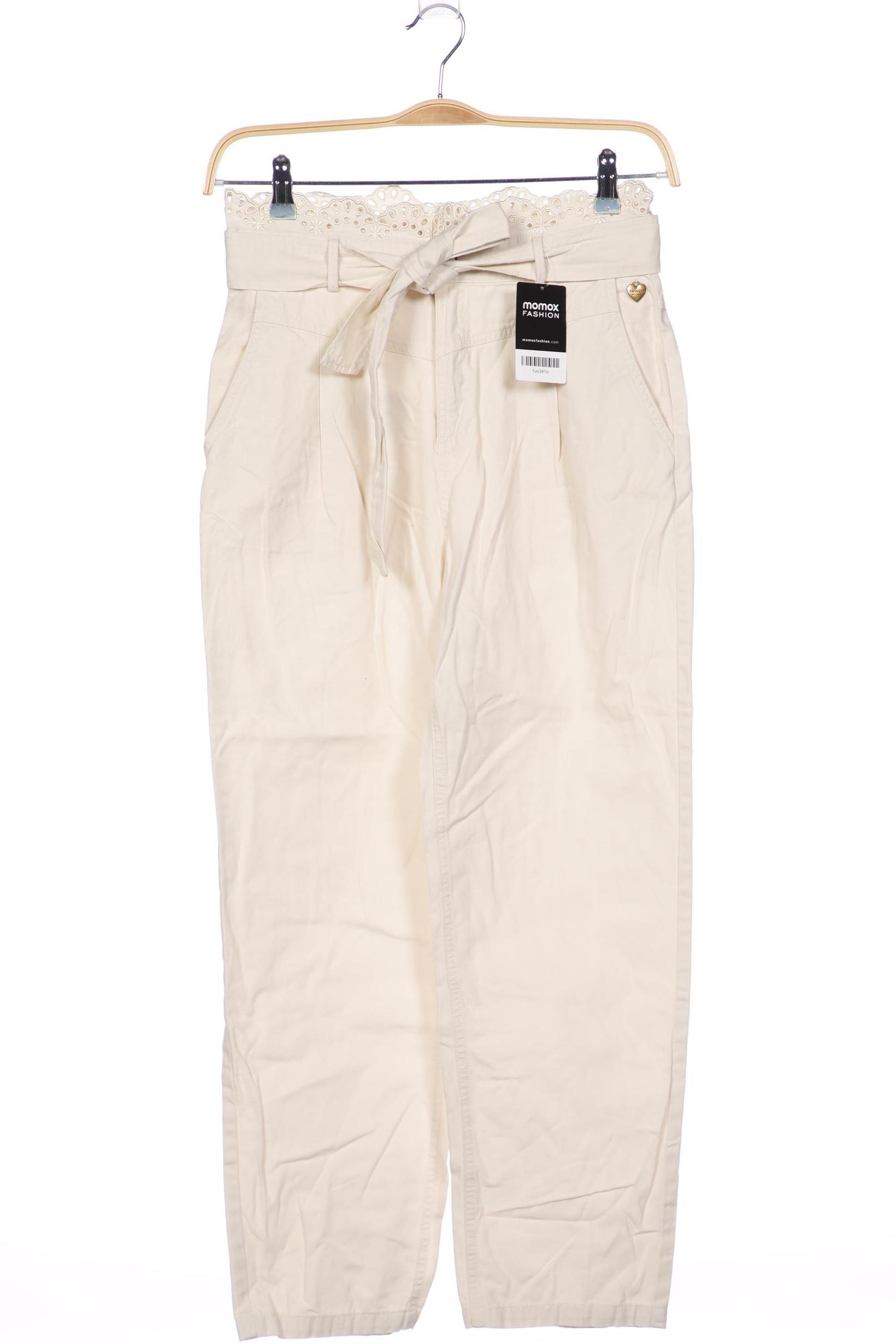 

Twin Set Damen Stoffhose, beige