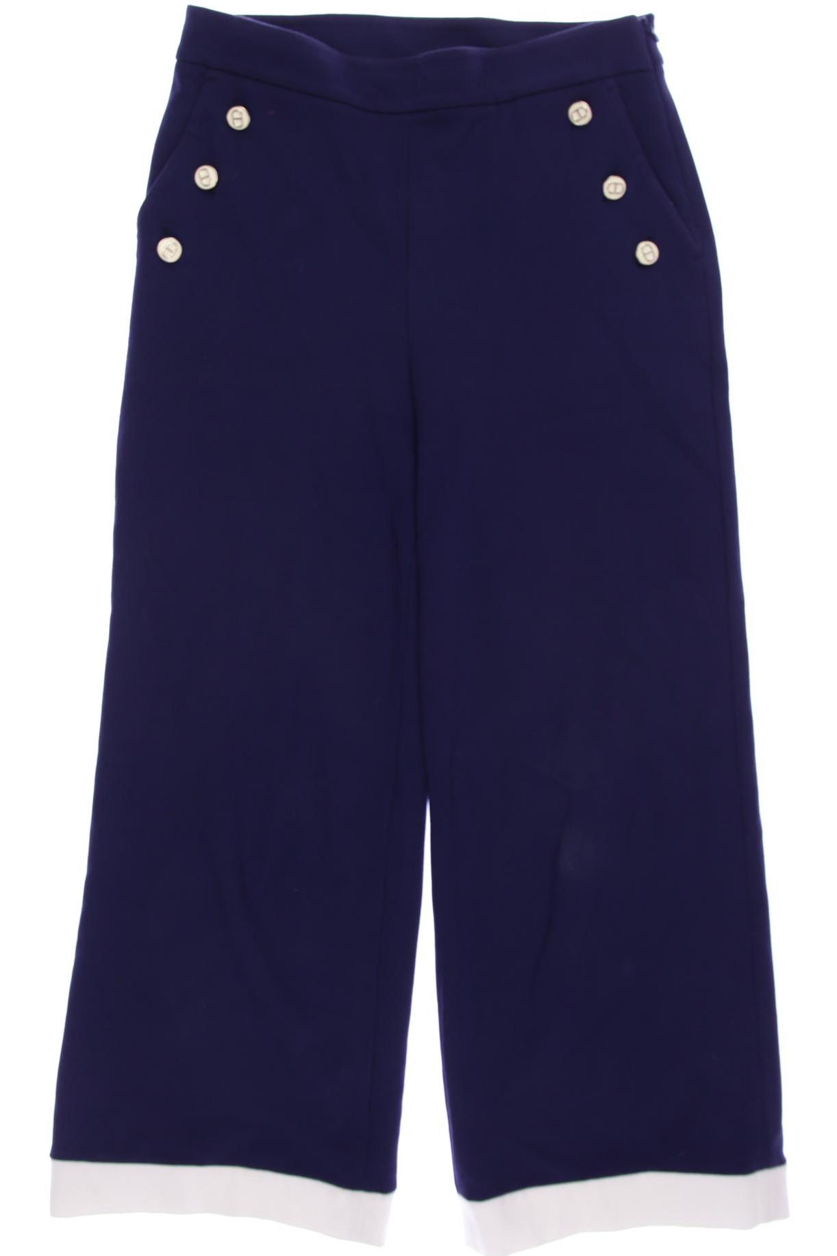 

Twin Set Damen Stoffhose, marineblau