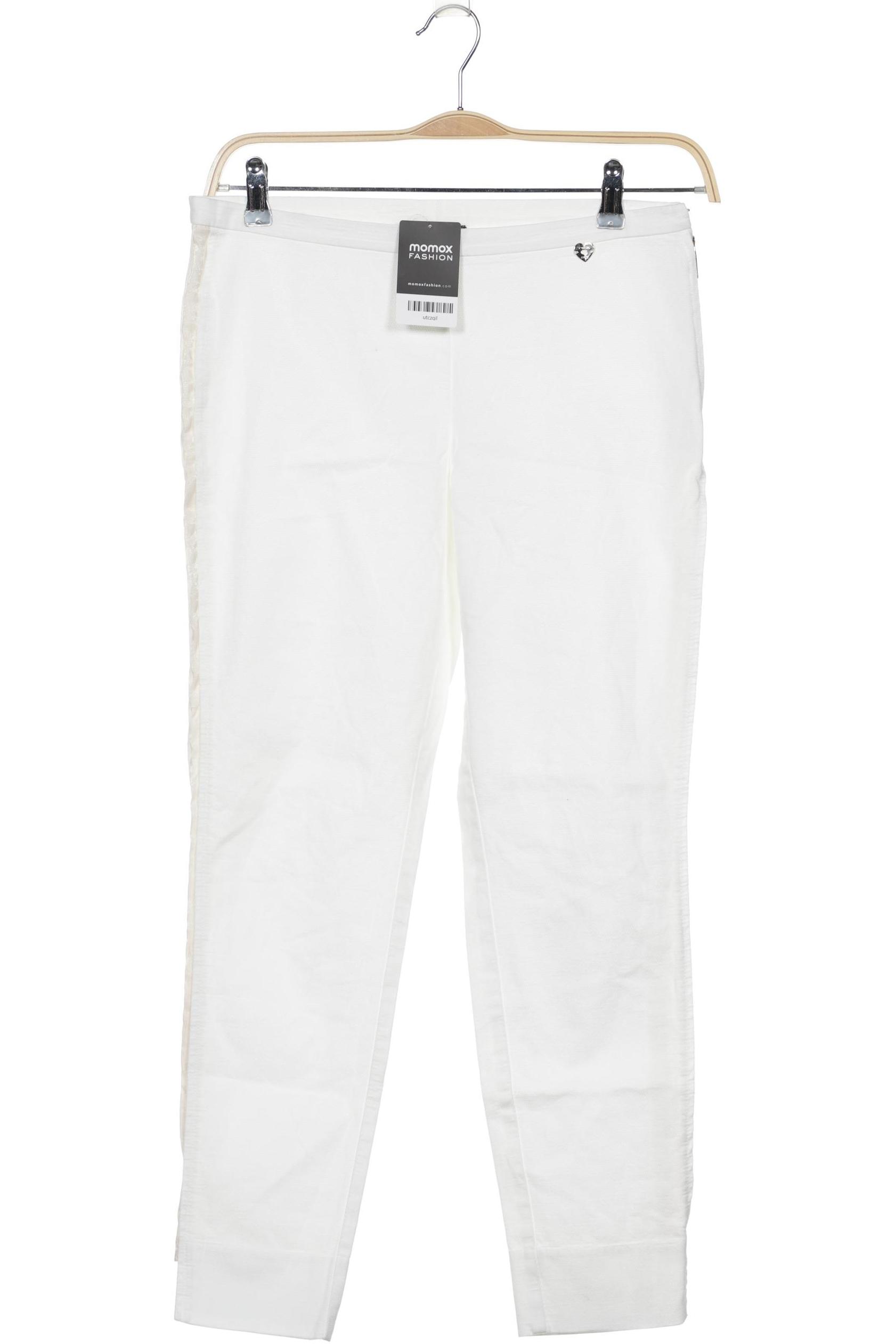 

Twin Set Damen Stoffhose, cremeweiß