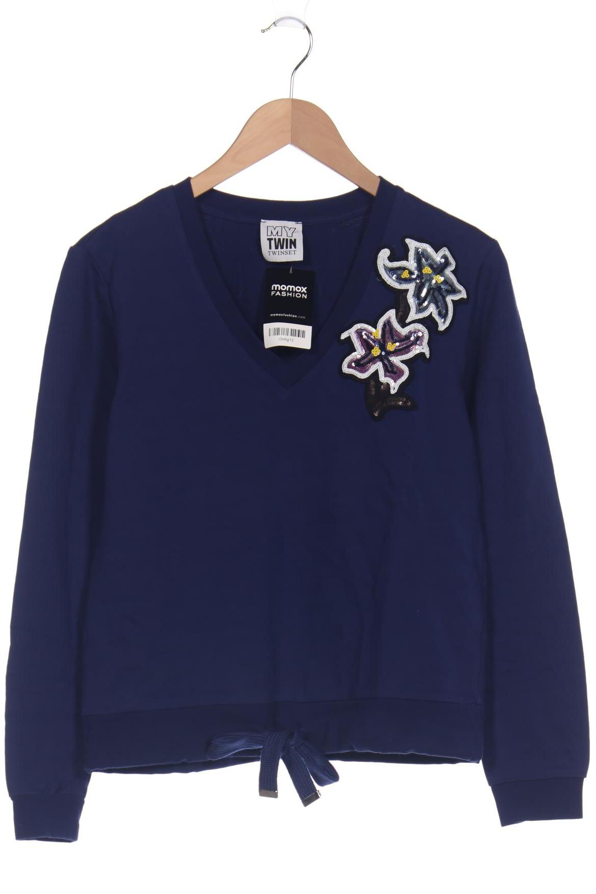 

Twin Set Damen Sweatshirt, blau