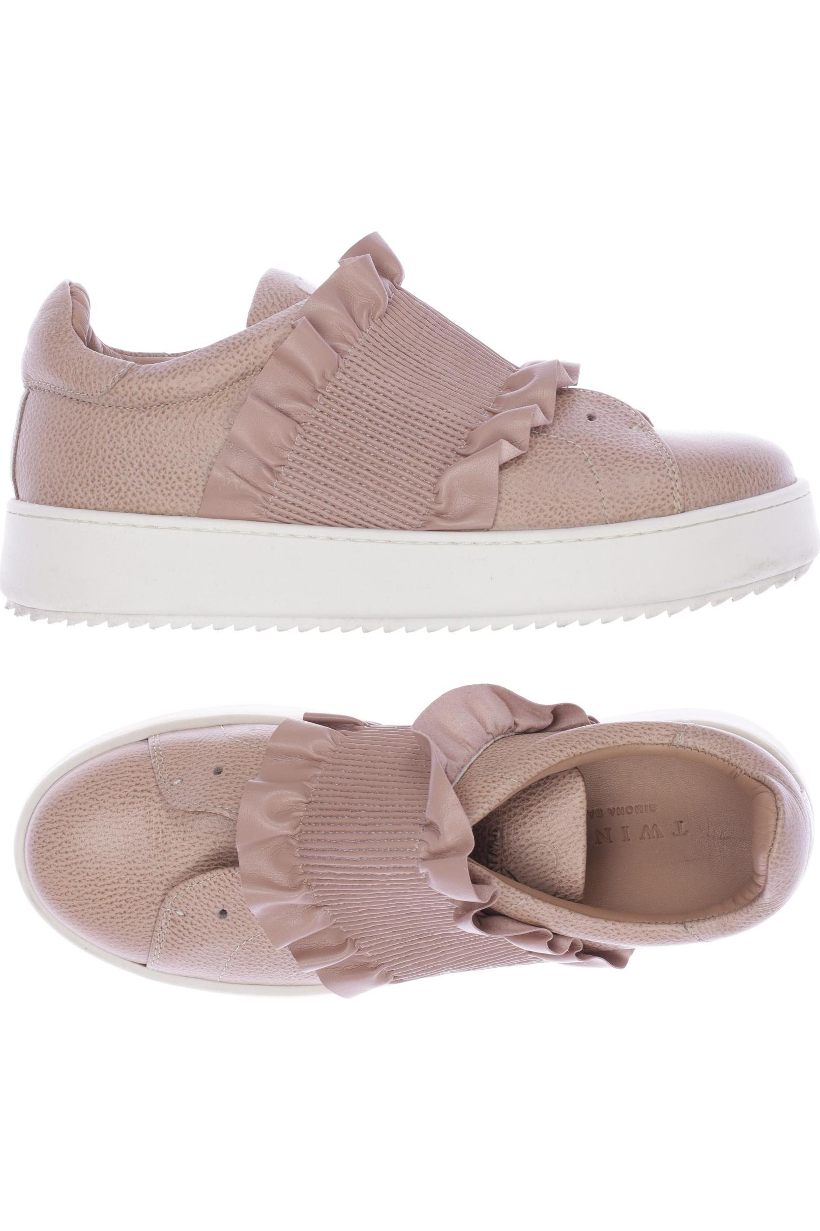 

Twin Set Damen Sneakers, beige