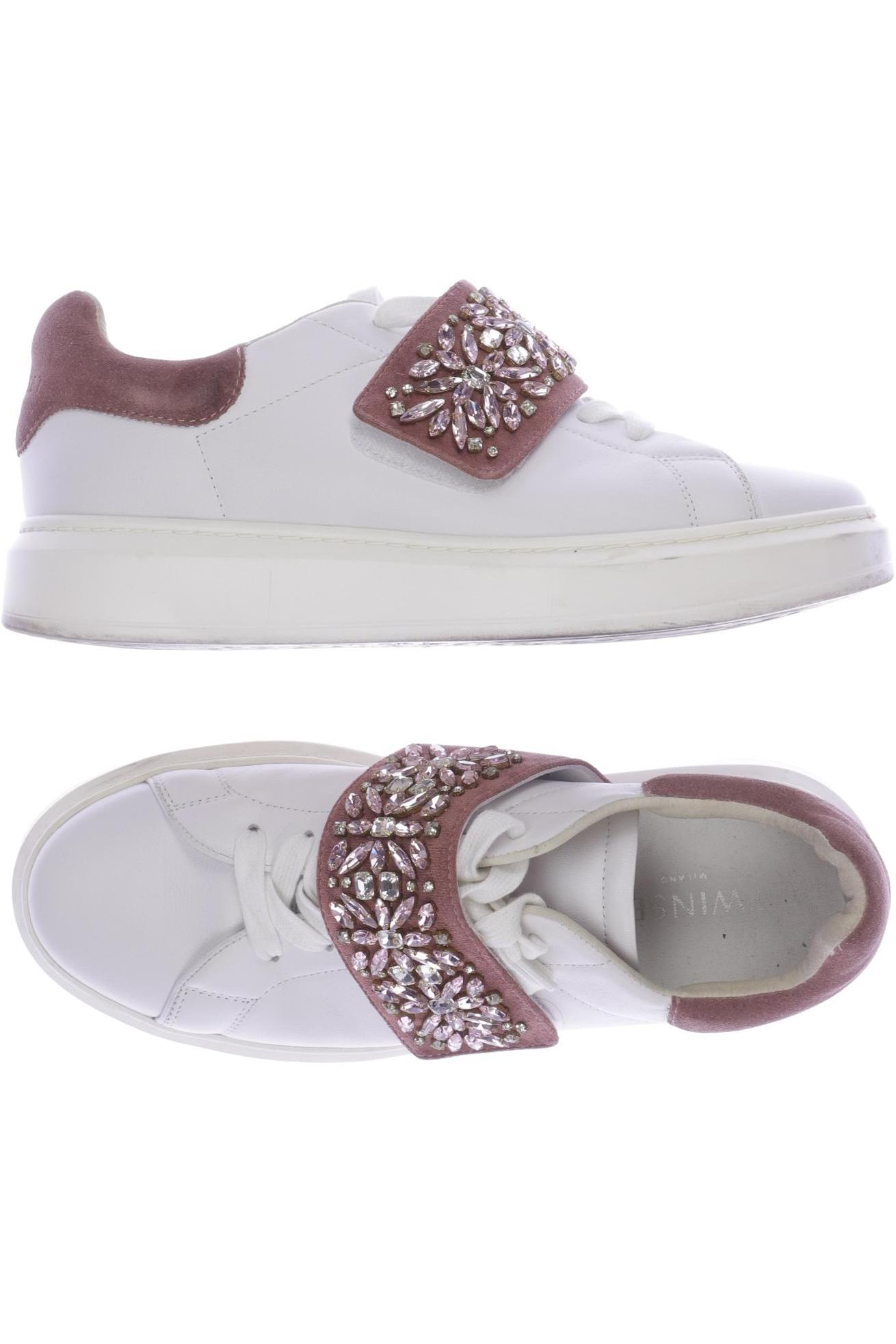 

Twin Set Damen Sneakers, weiß