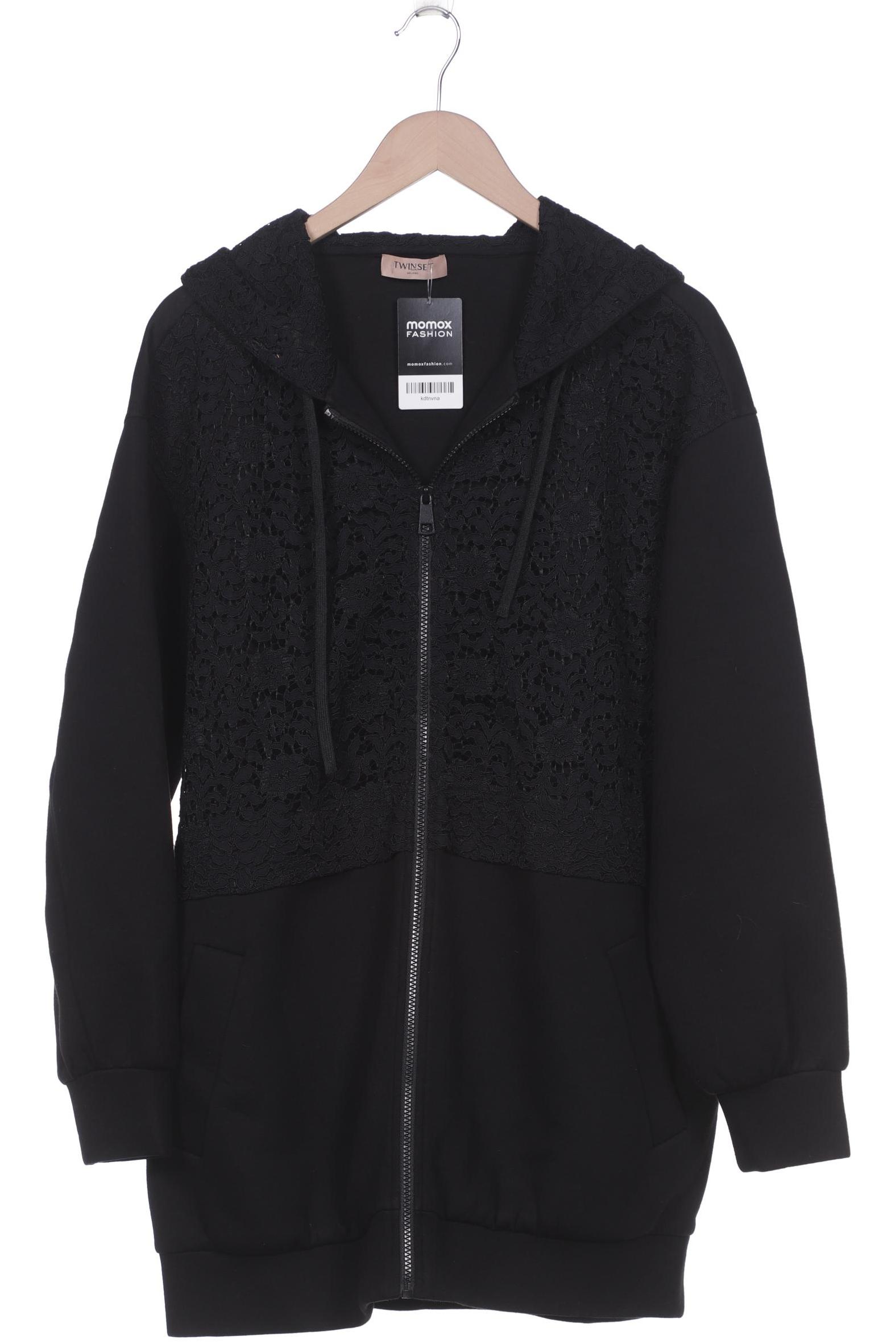 

Twin Set Damen Kapuzenpullover, schwarz