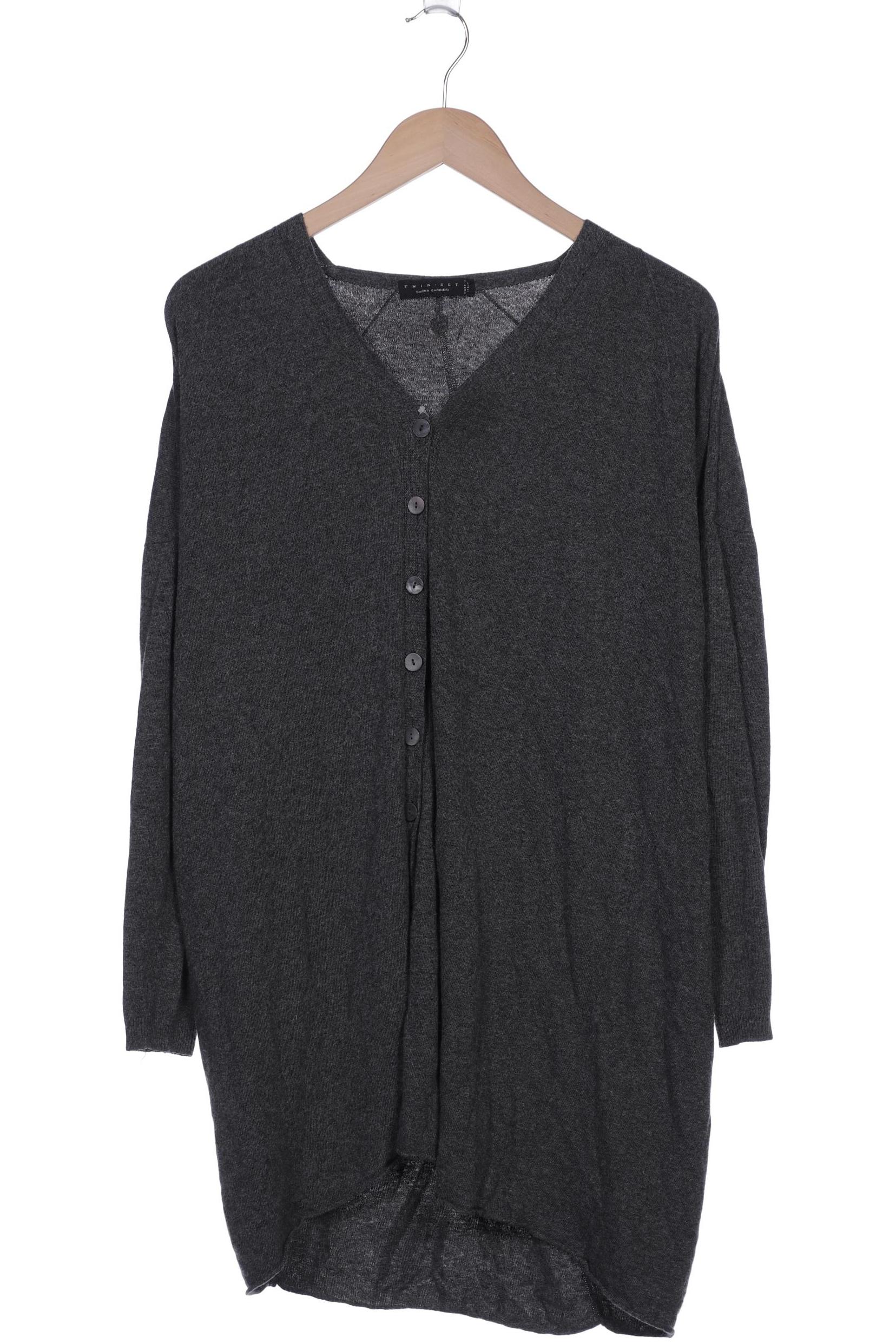 

TWINSET Damen Strickjacke, grau