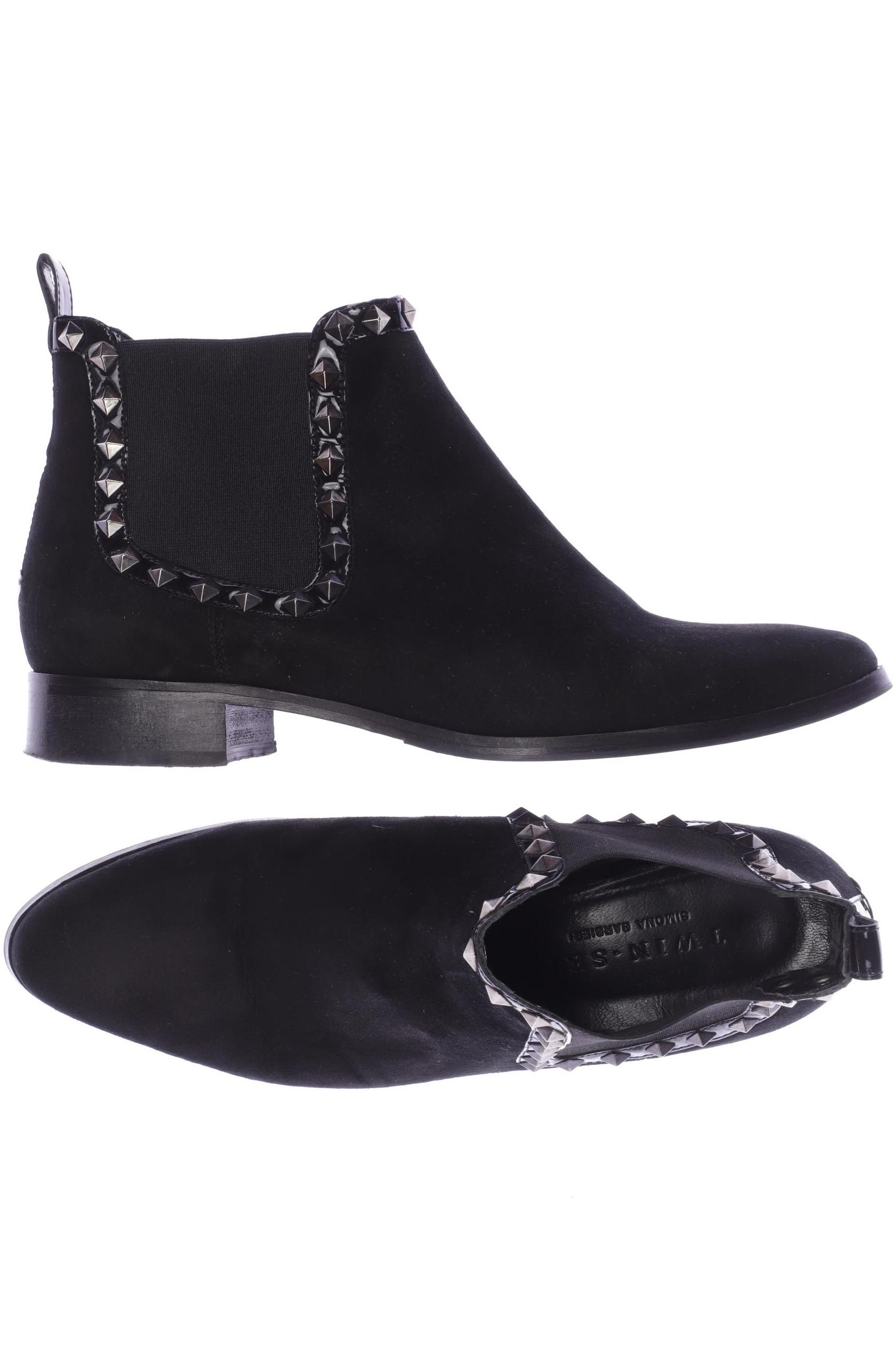 

TWINSET Damen Stiefelette, schwarz