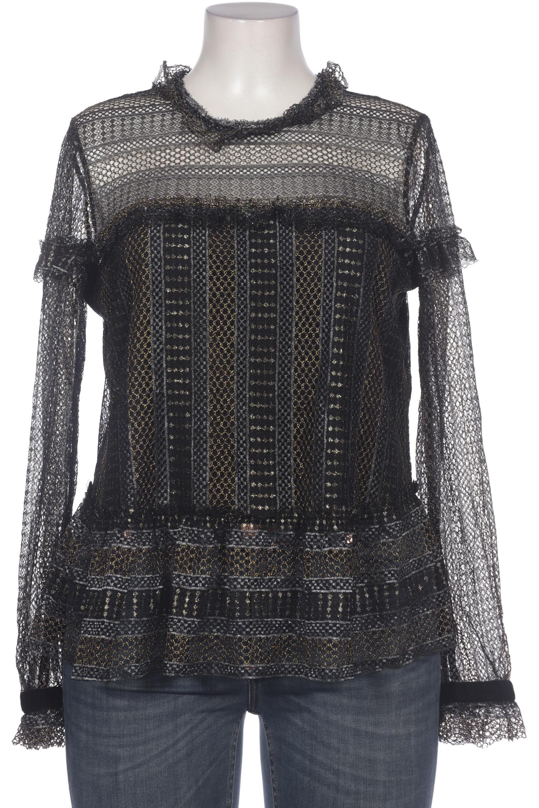 

Twinset Damen Bluse, schwarz, Gr. 48