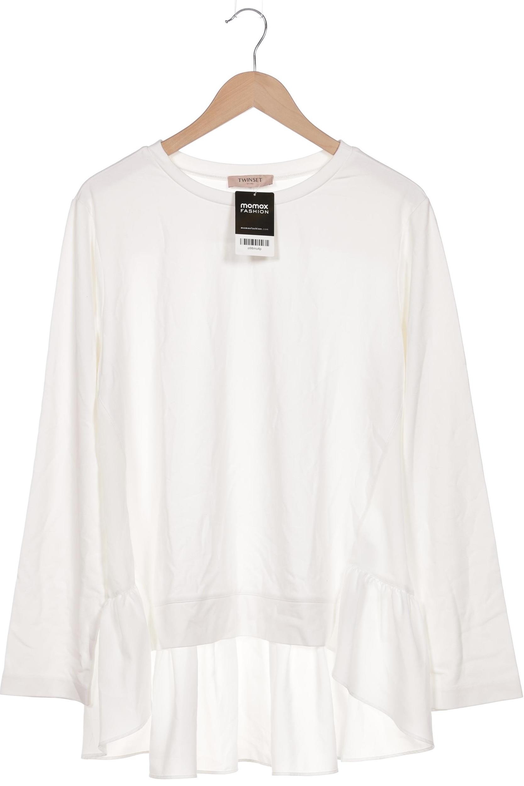 

Twinset Damen Bluse, weiß, Gr. 50
