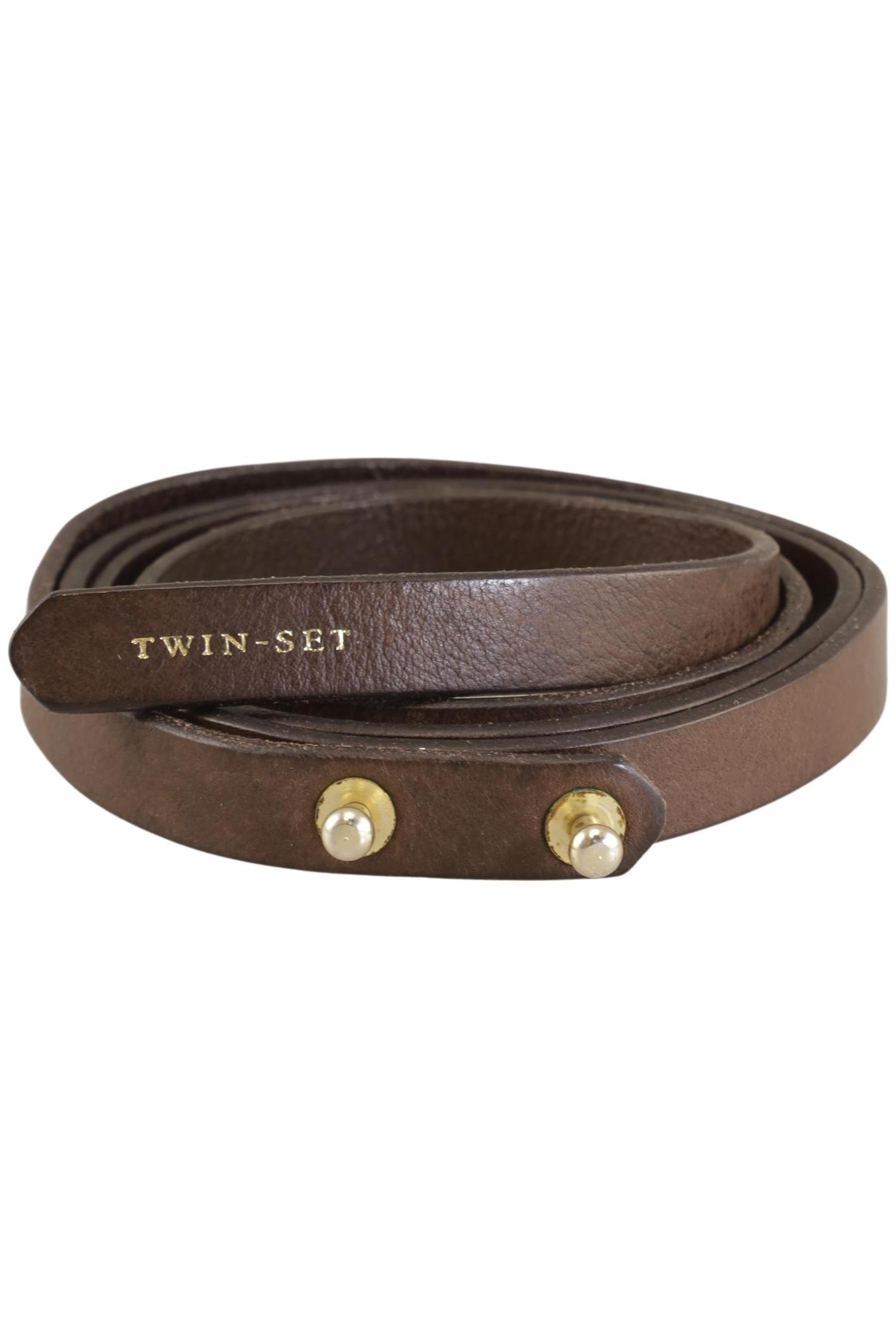 

Twinset Damen Gürtel, braun, Gr. 90