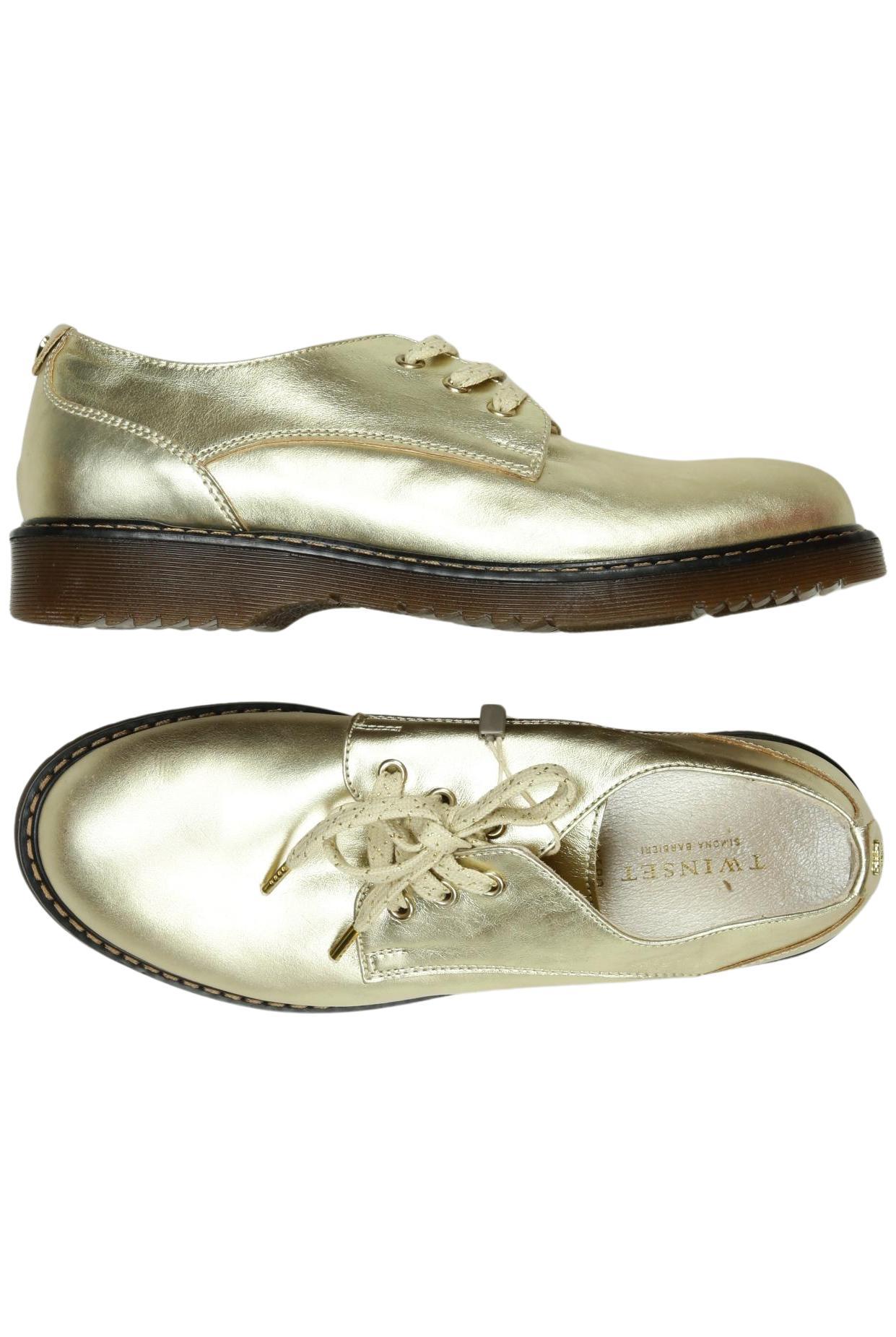 

Twinset Damen Halbschuh, gold, Gr. 37