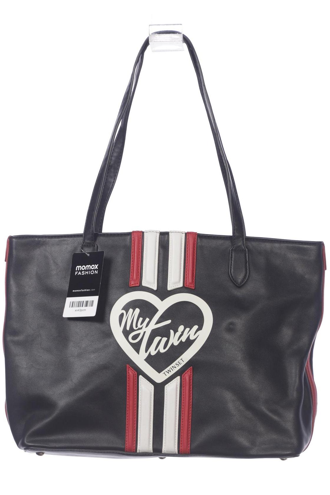 

Twinset Damen Handtasche, schwarz, Gr.