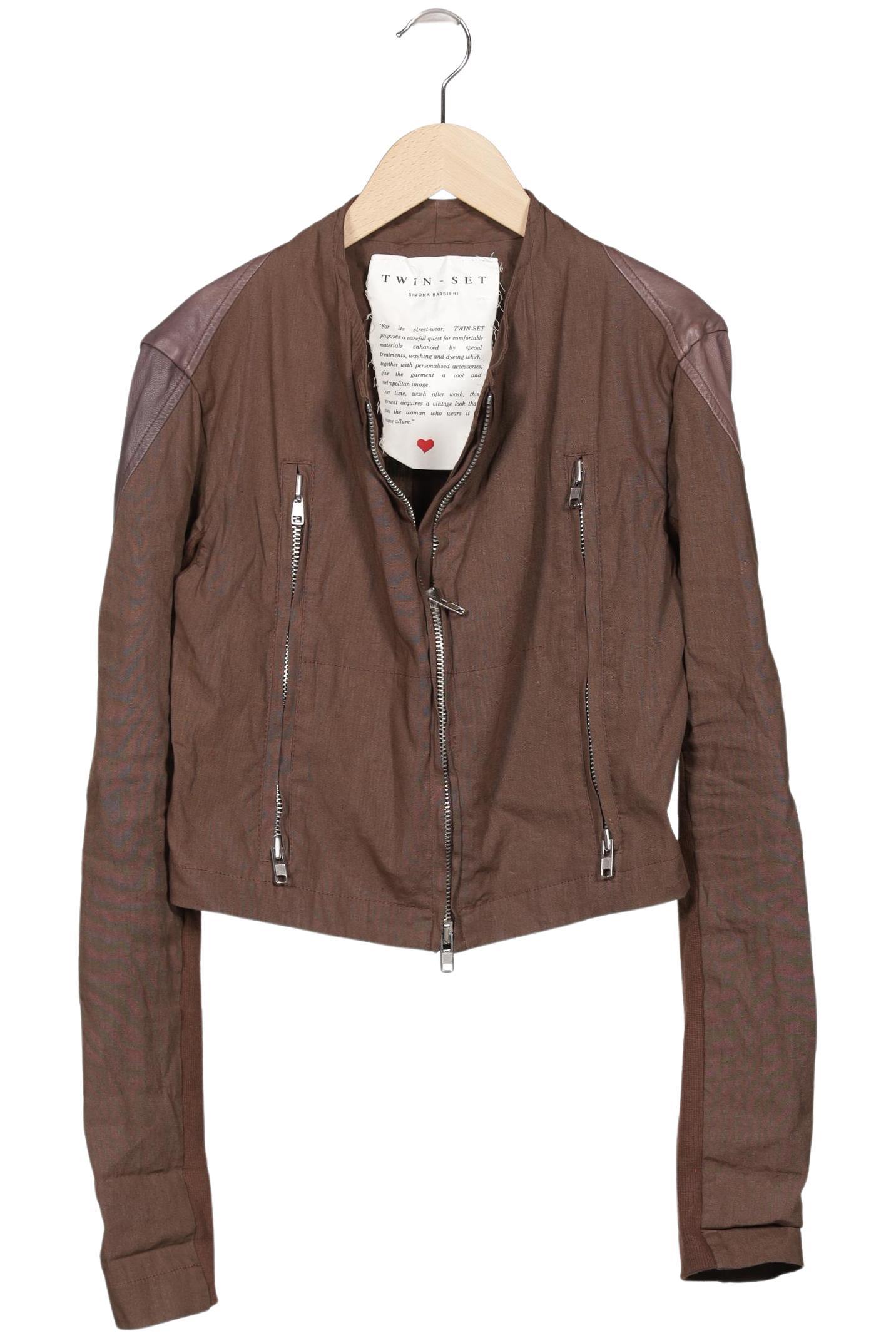 

Twinset Damen Jacke, braun, Gr. 44