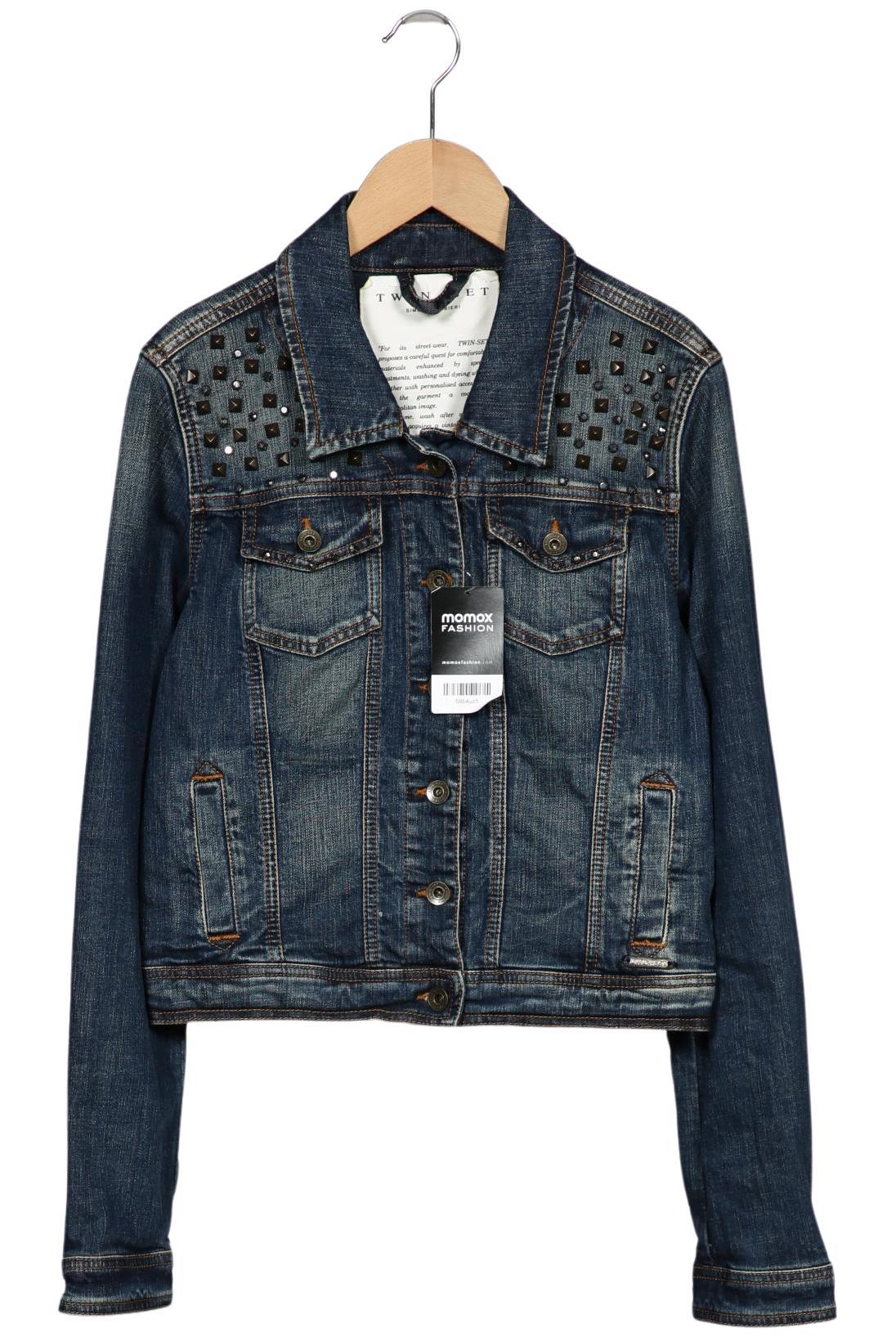 

Twinset Damen Jacke, blau, Gr. 38