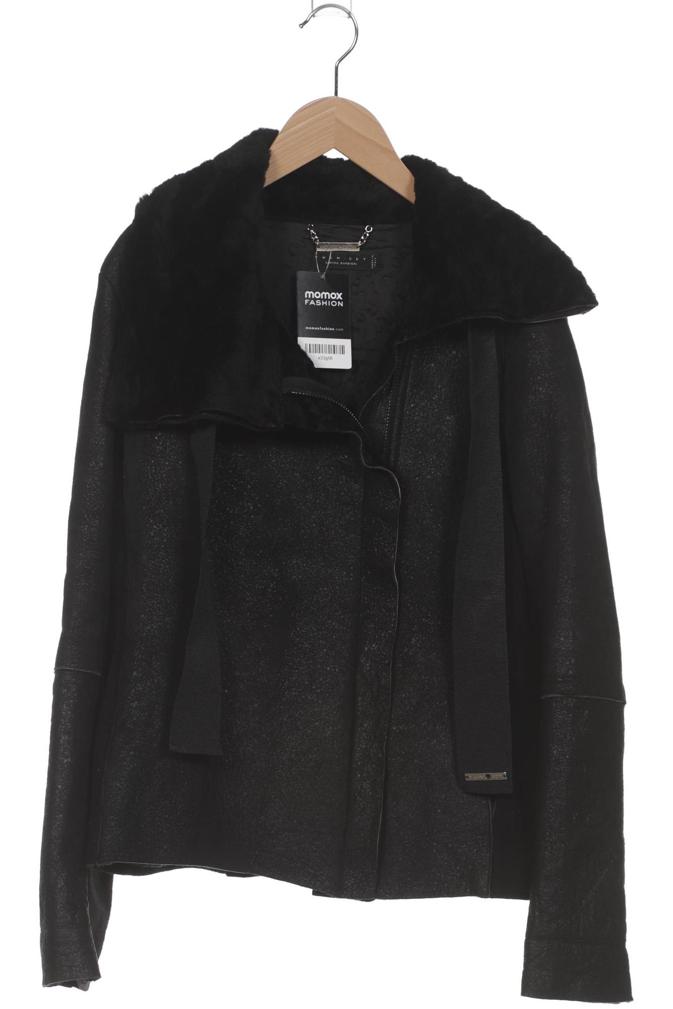 

Twinset Damen Jacke, schwarz, Gr. 38