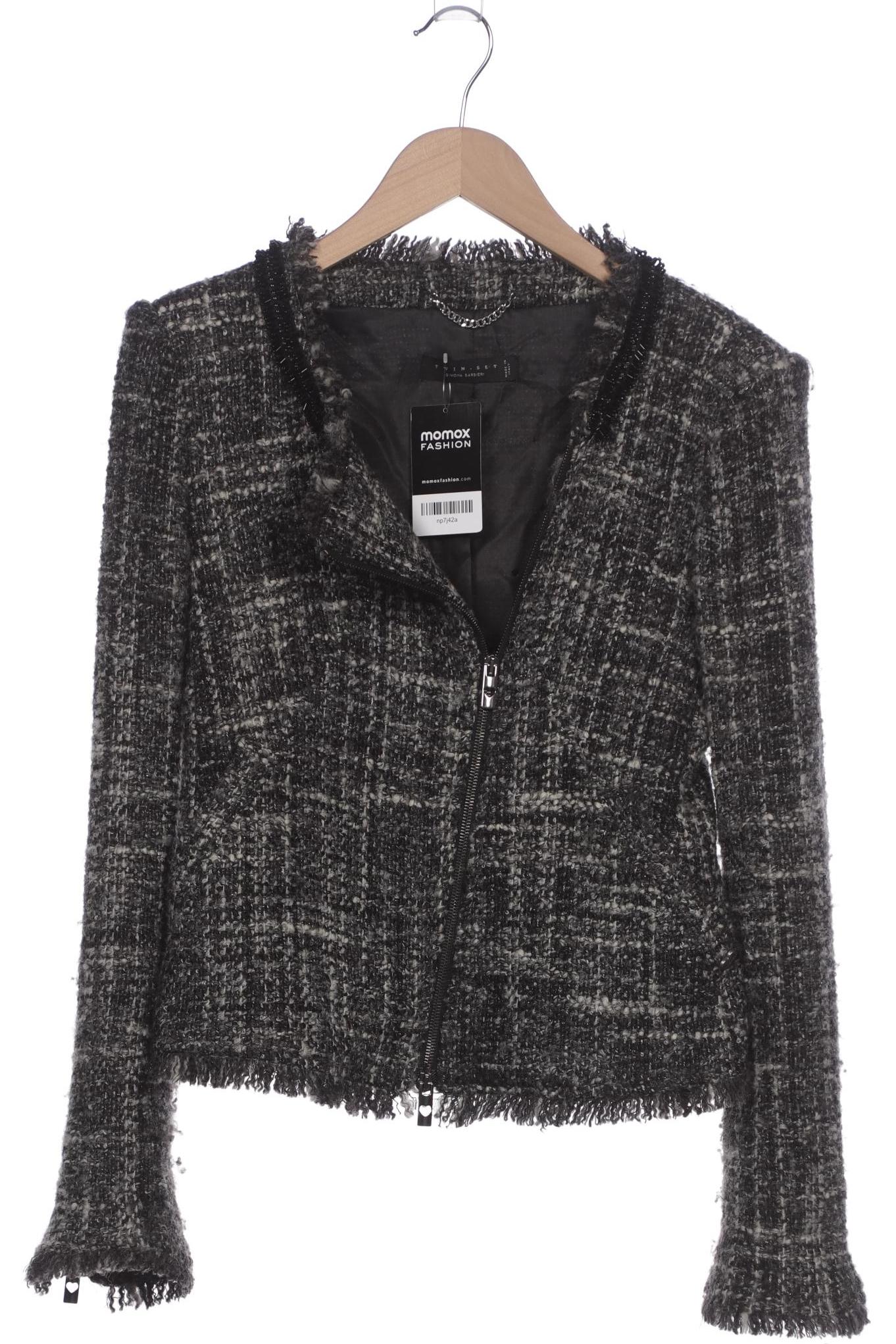 

Twinset Damen Jacke, schwarz, Gr. 36