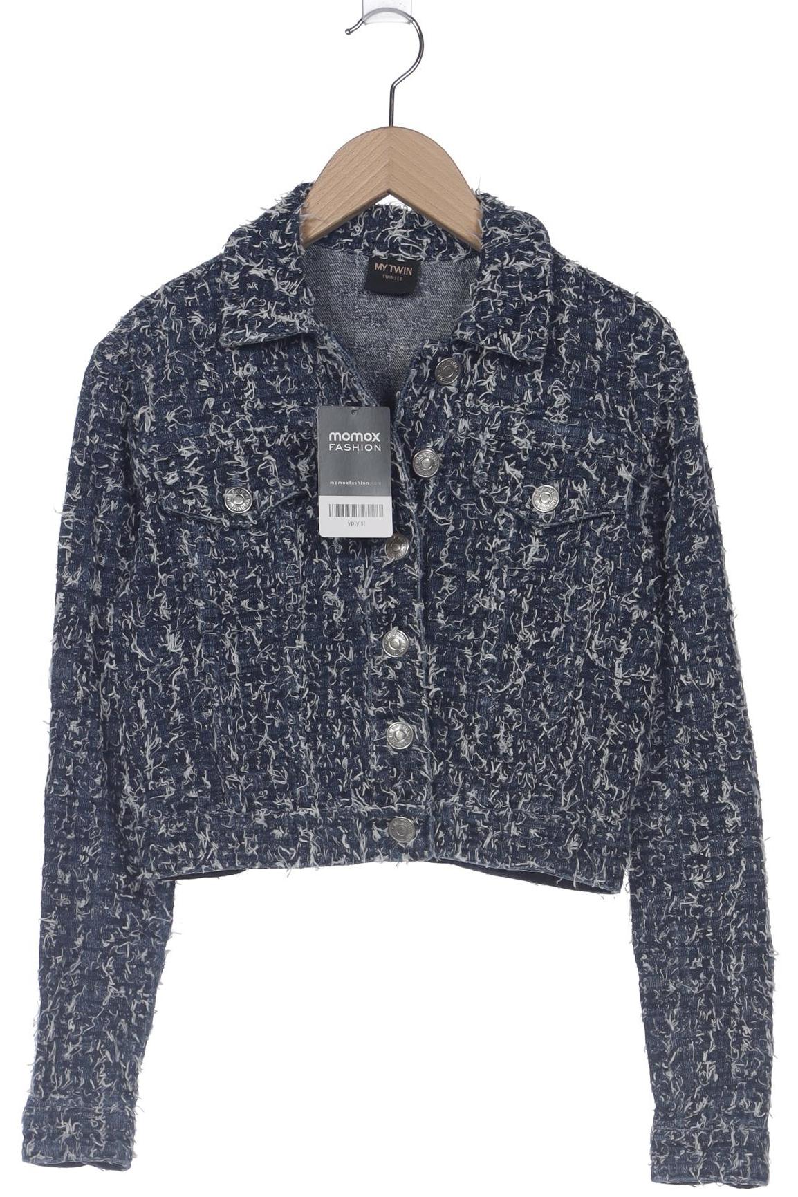 

Twinset Damen Jacke, marineblau, Gr. 32