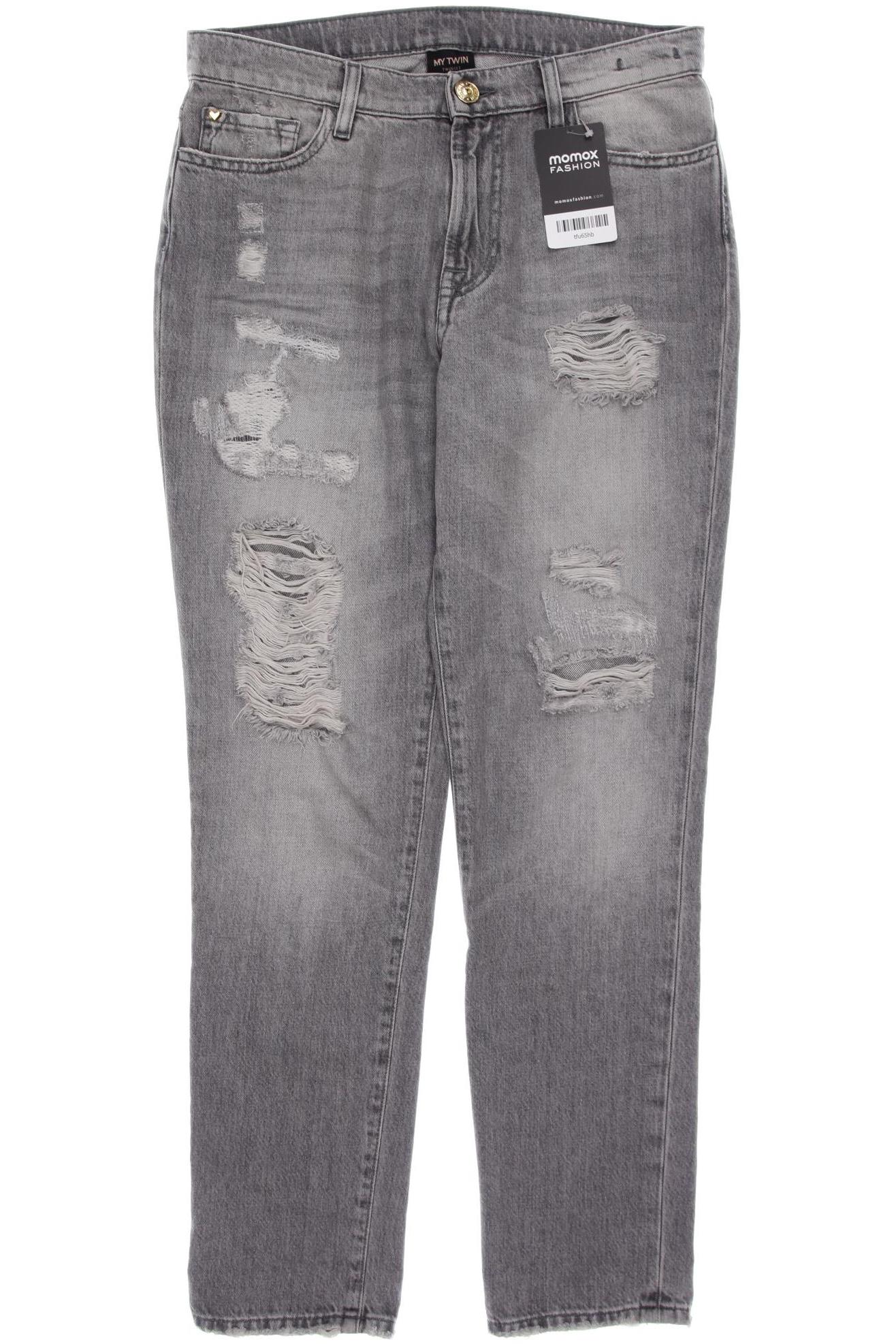 

Twinset Damen Jeans, grau, Gr. 29